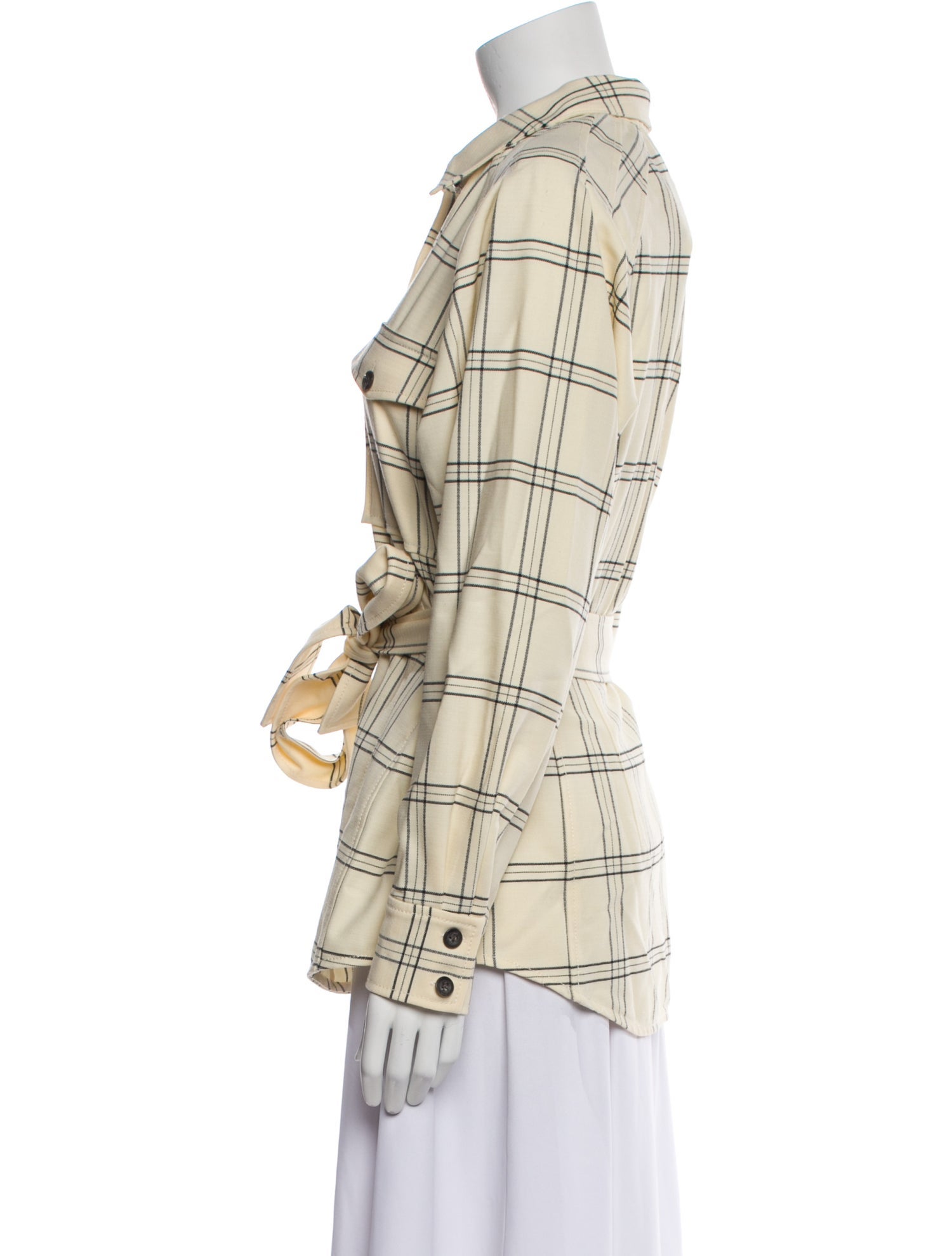 Rebecca Taylor Plaid Print Utility Jacket w/ Tags