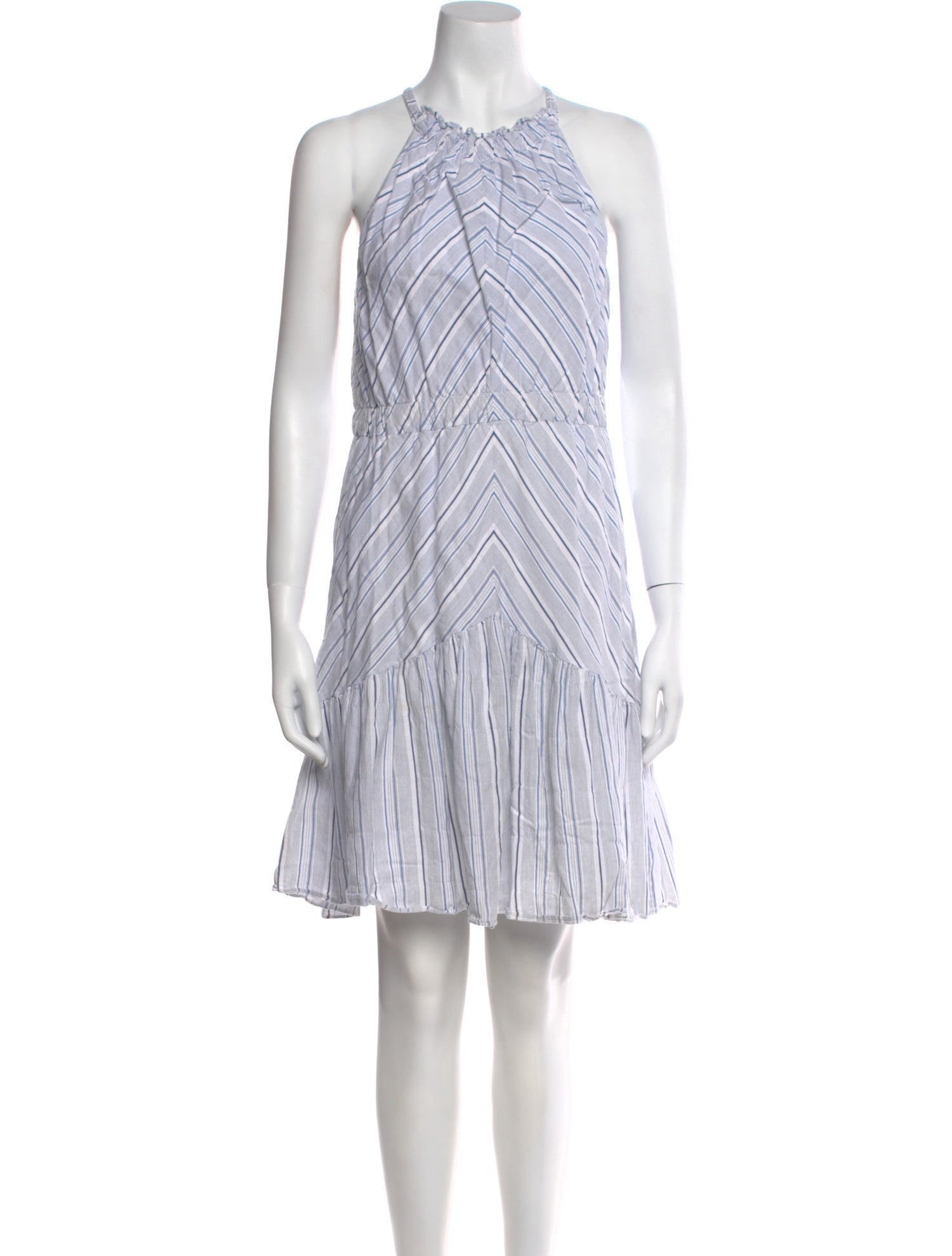 Rebecca Taylor Striped Mini Dress