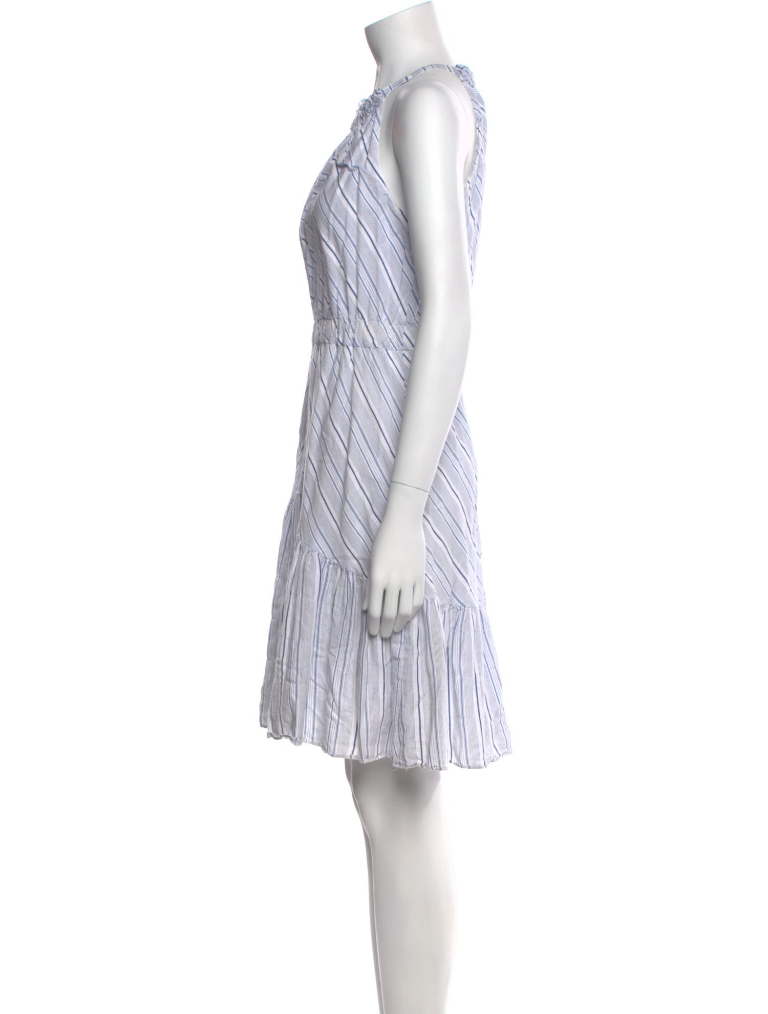 Rebecca Taylor Striped Mini Dress