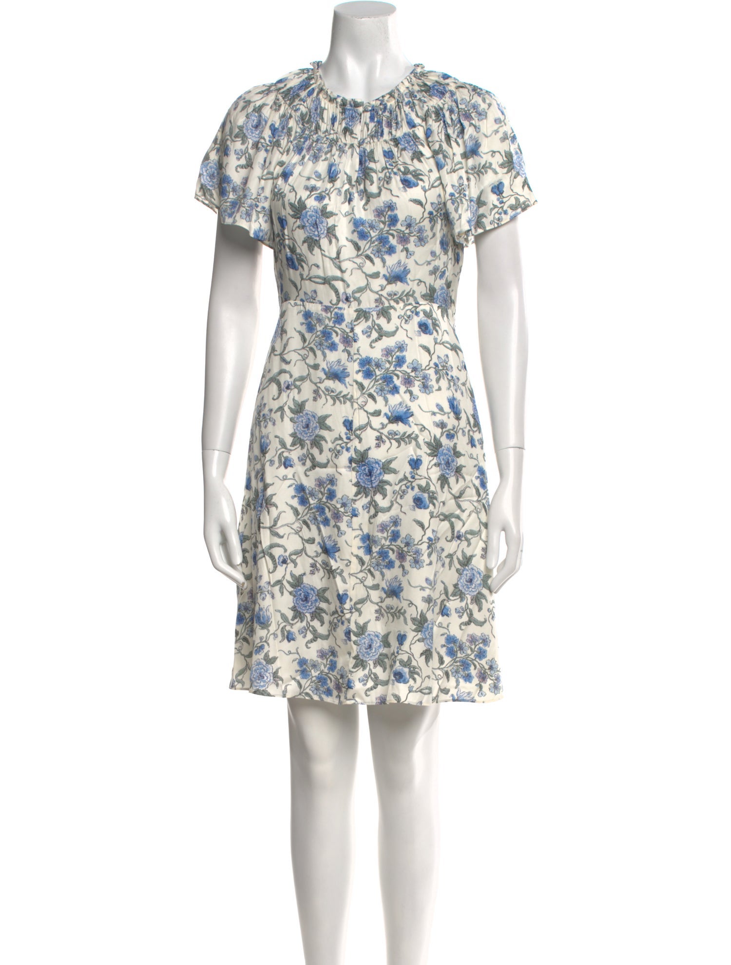 Rebecca Taylor Floral Print Mini Dress