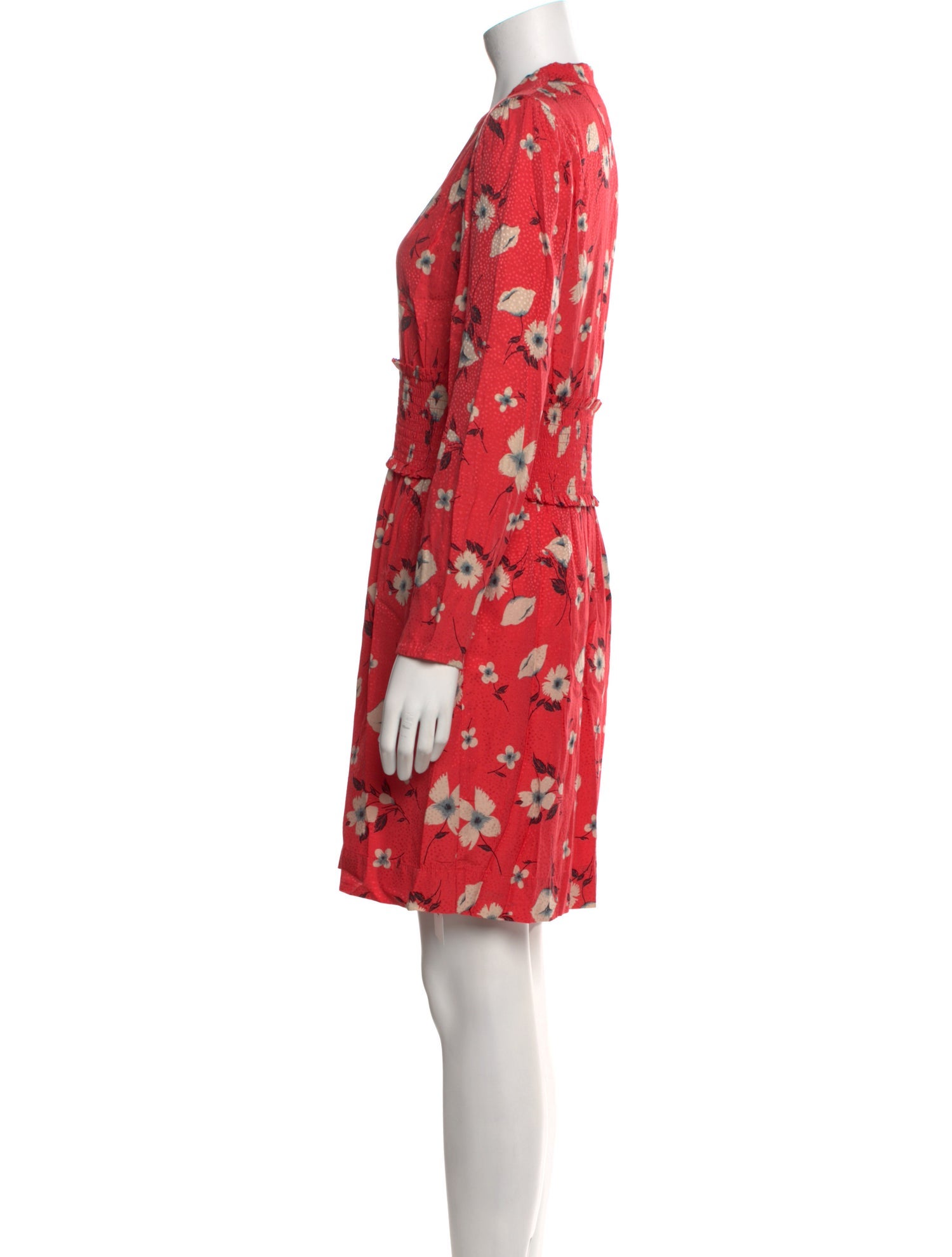Rebecca Taylor Floral Print Mini Dress