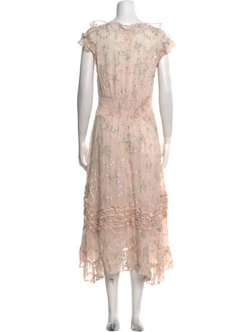 Rebecca Taylor Silk Midi Length Dress