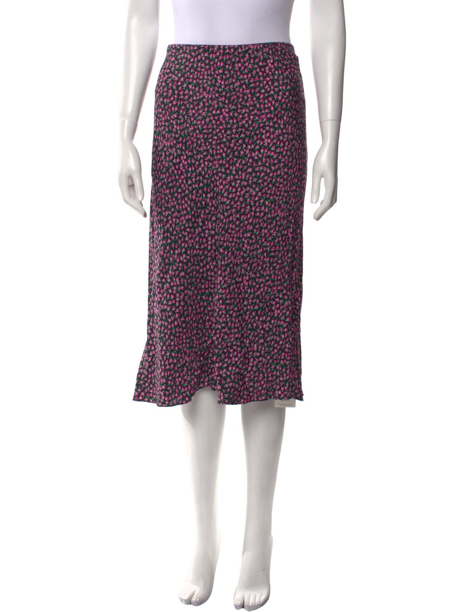 Rebecca Taylor Floral Print Midi Length Skirt w/ Tags