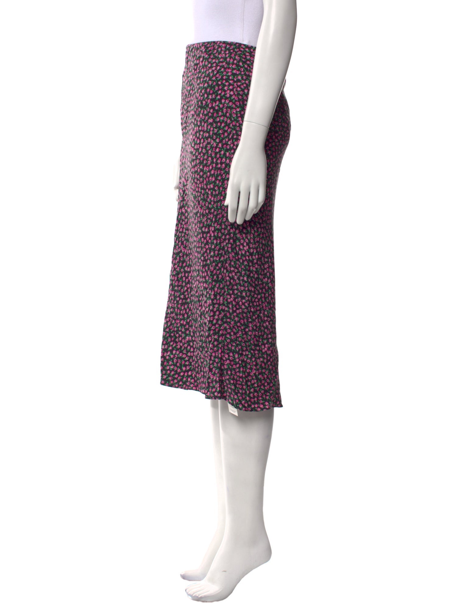 Rebecca Taylor Floral Print Midi Length Skirt w/ Tags