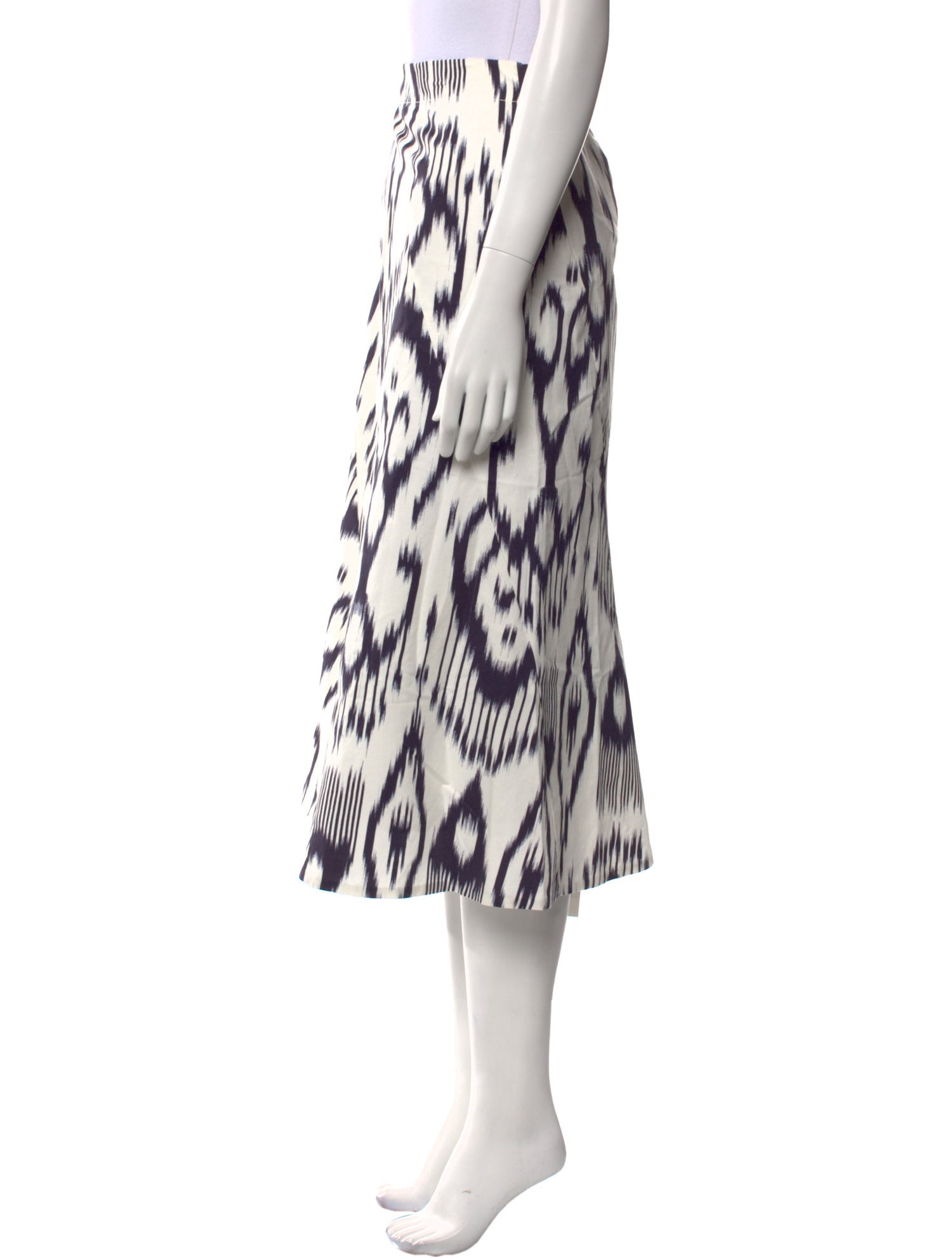 Rebecca Taylor Printed Midi Length Skirt w/ Tags