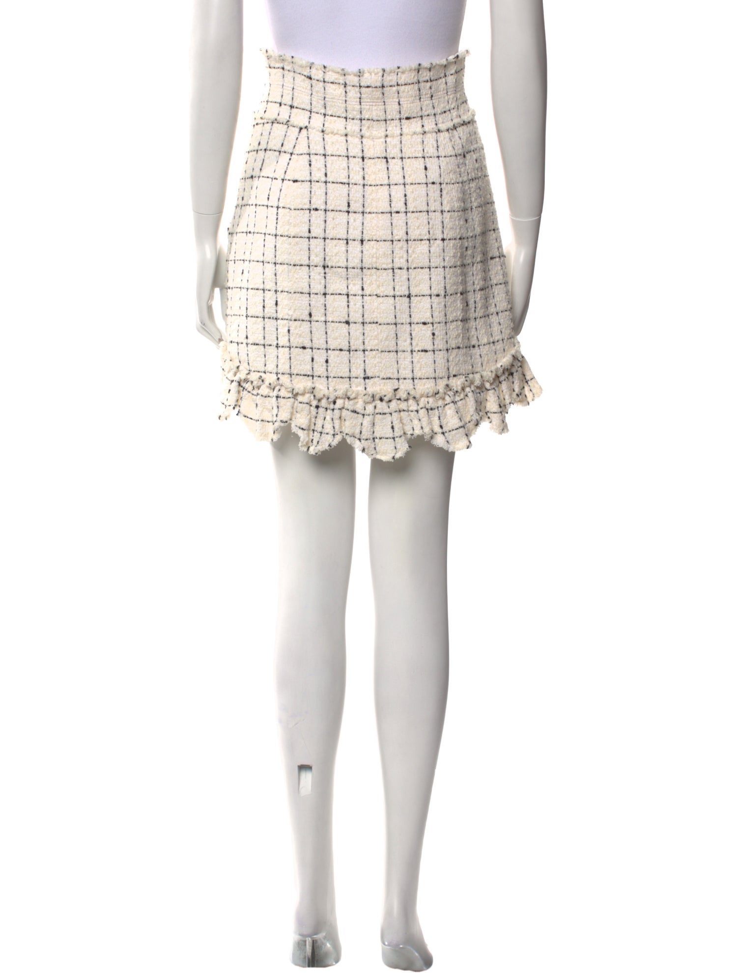 Rebecca Taylor Plaid Print Mini Skirt w/ Tags