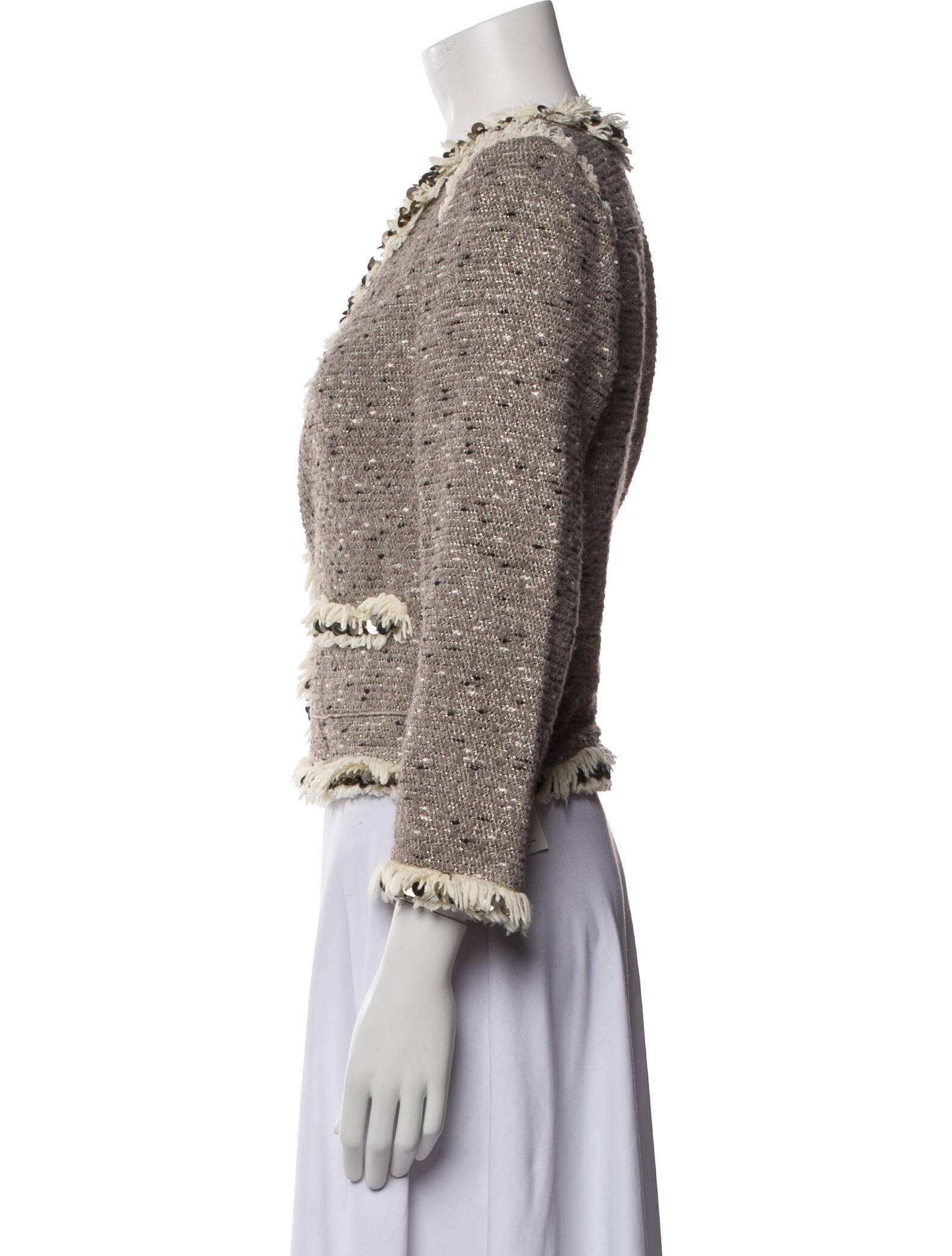 Rebecca Taylor Tweed Pattern Evening Jacket