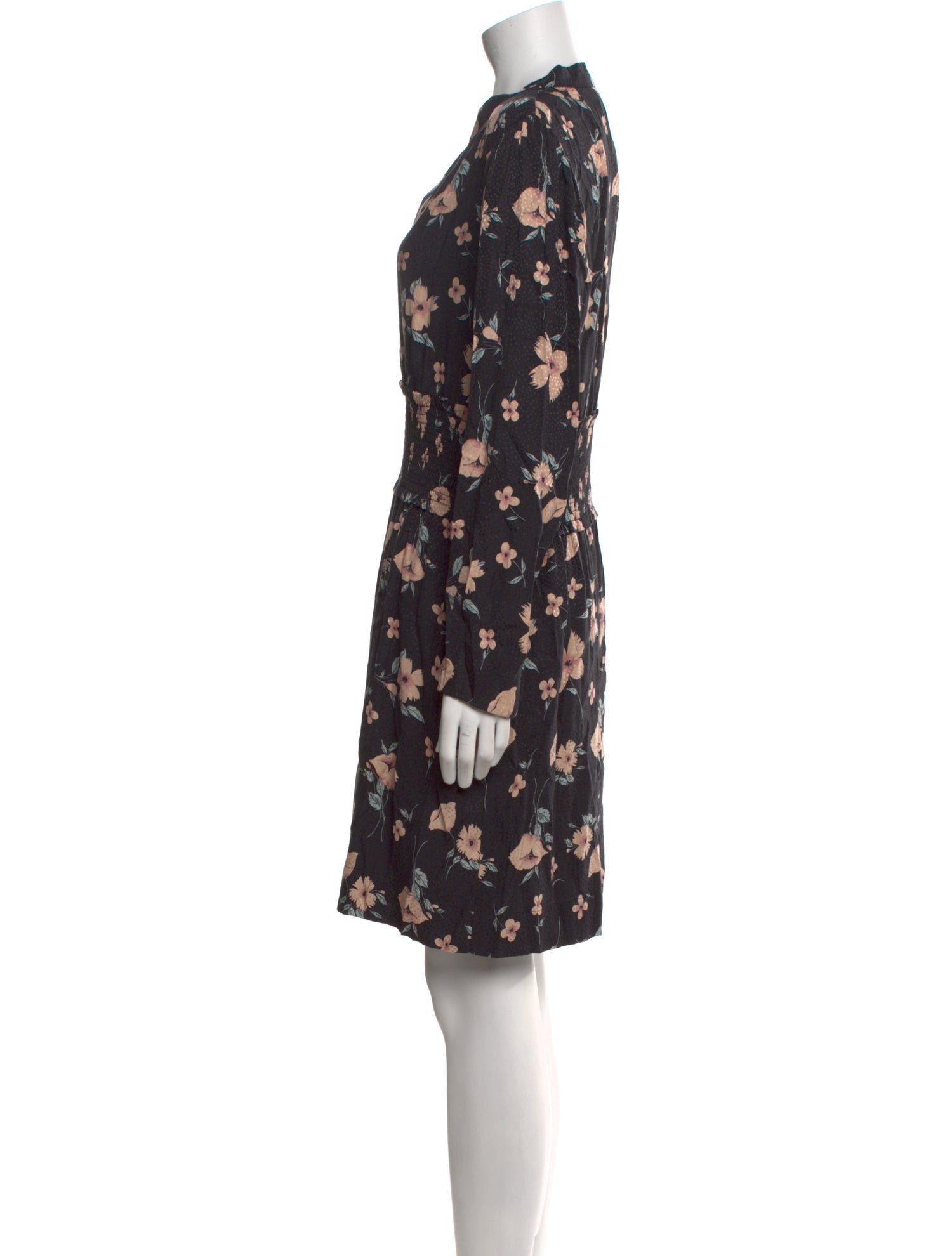 Rebecca Taylor Floral Print Mini Dress
