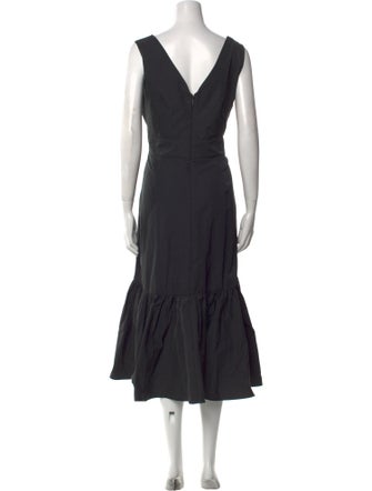 Rebecca Taylor V-Neck Long Dress