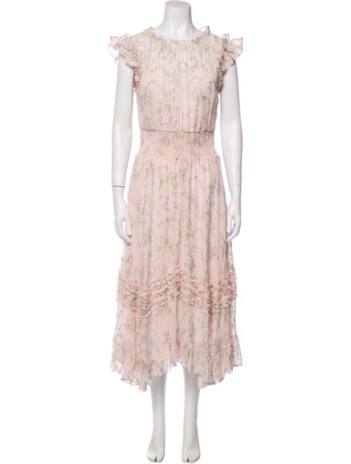 Rebecca Taylor Silk Midi Length Dress