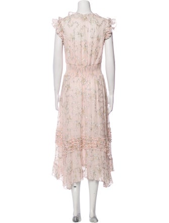 Rebecca Taylor Silk Midi Length Dress