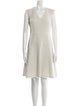 Rebecca Taylor V-Neck Knee-Length Dress