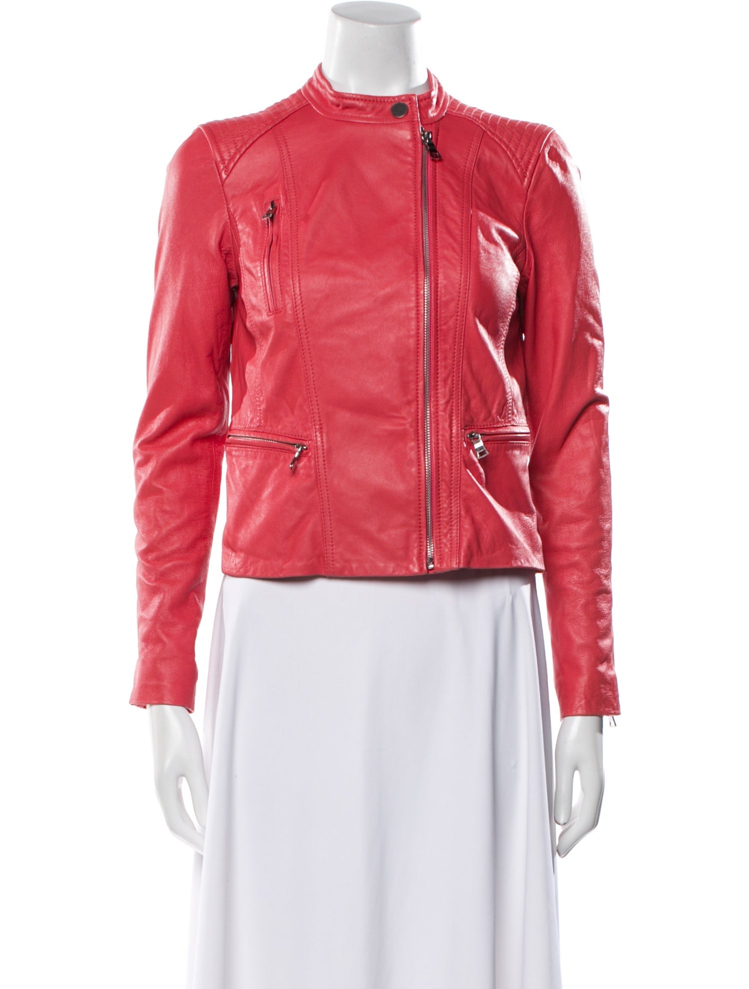 Rebecca Taylor Leather Biker Jacket