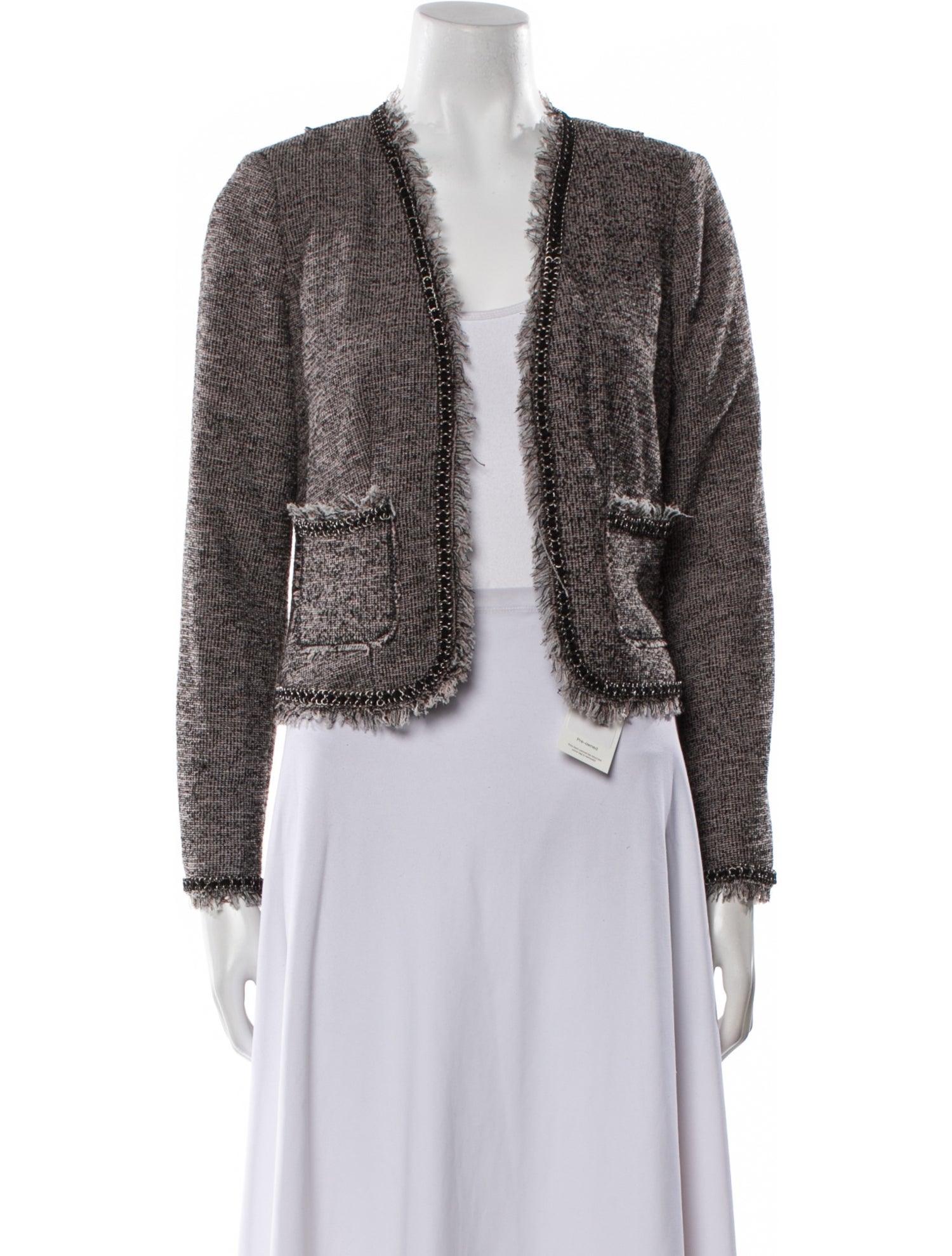 Rebecca Taylor Tweed Pattern Evening Jacket