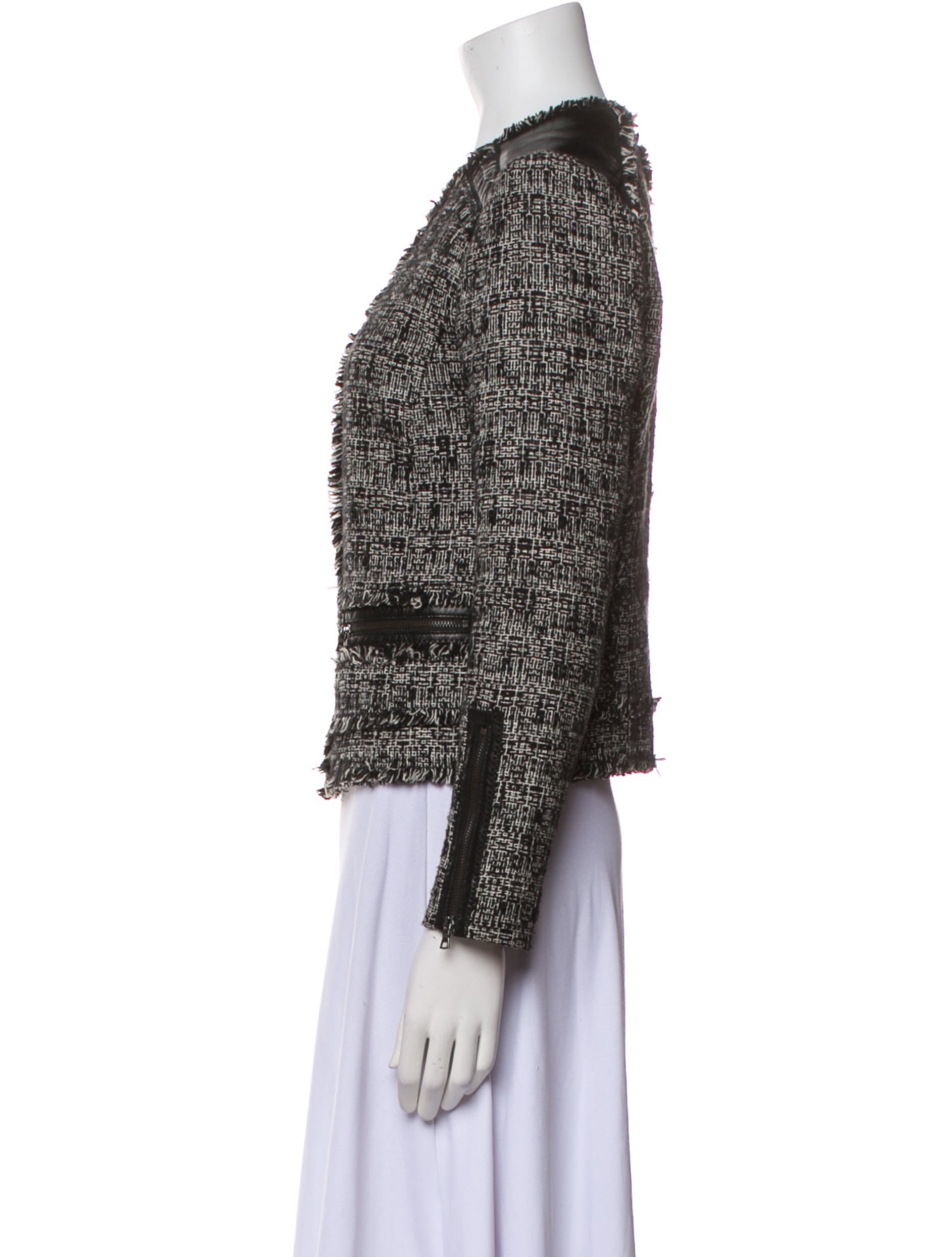 Rebecca Taylor Tweed Pattern Evening Jacket