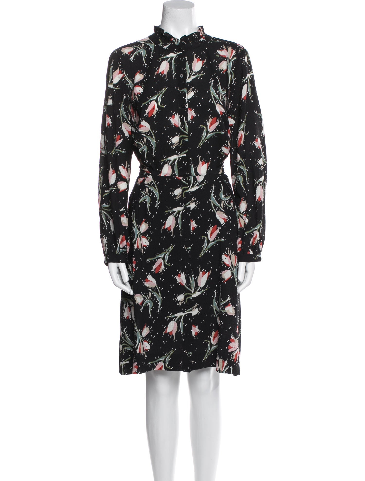 Rebecca Taylor Silk Knee-Length Dress