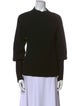 Rebecca Taylor Merino Wool Mock Neck Sweater