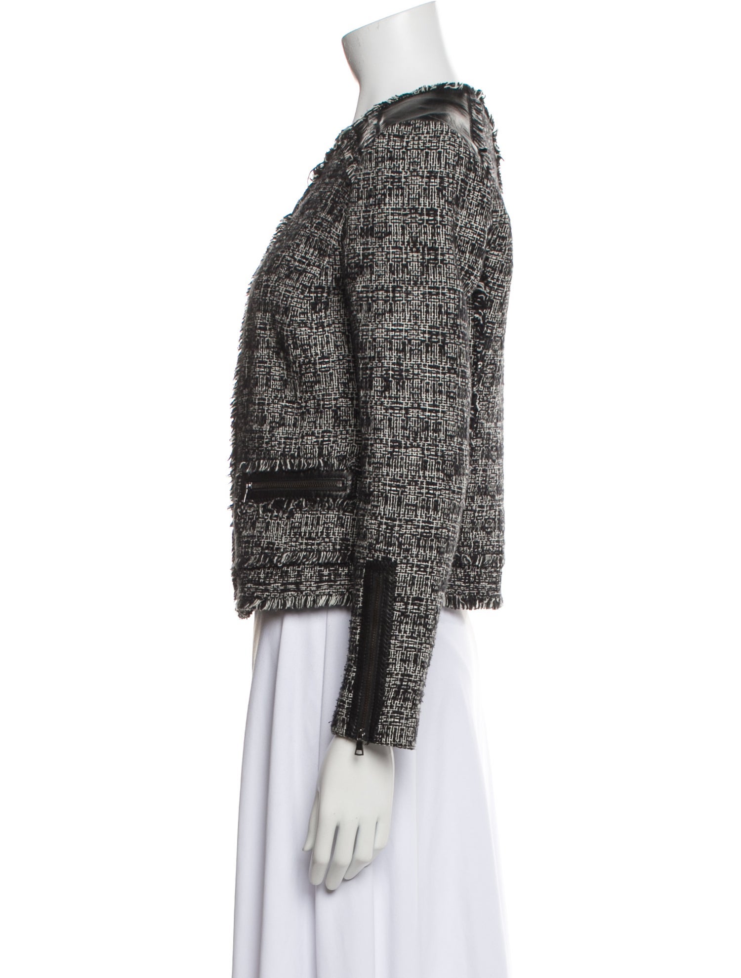 Rebecca Taylor Tweed Pattern Evening Jacket