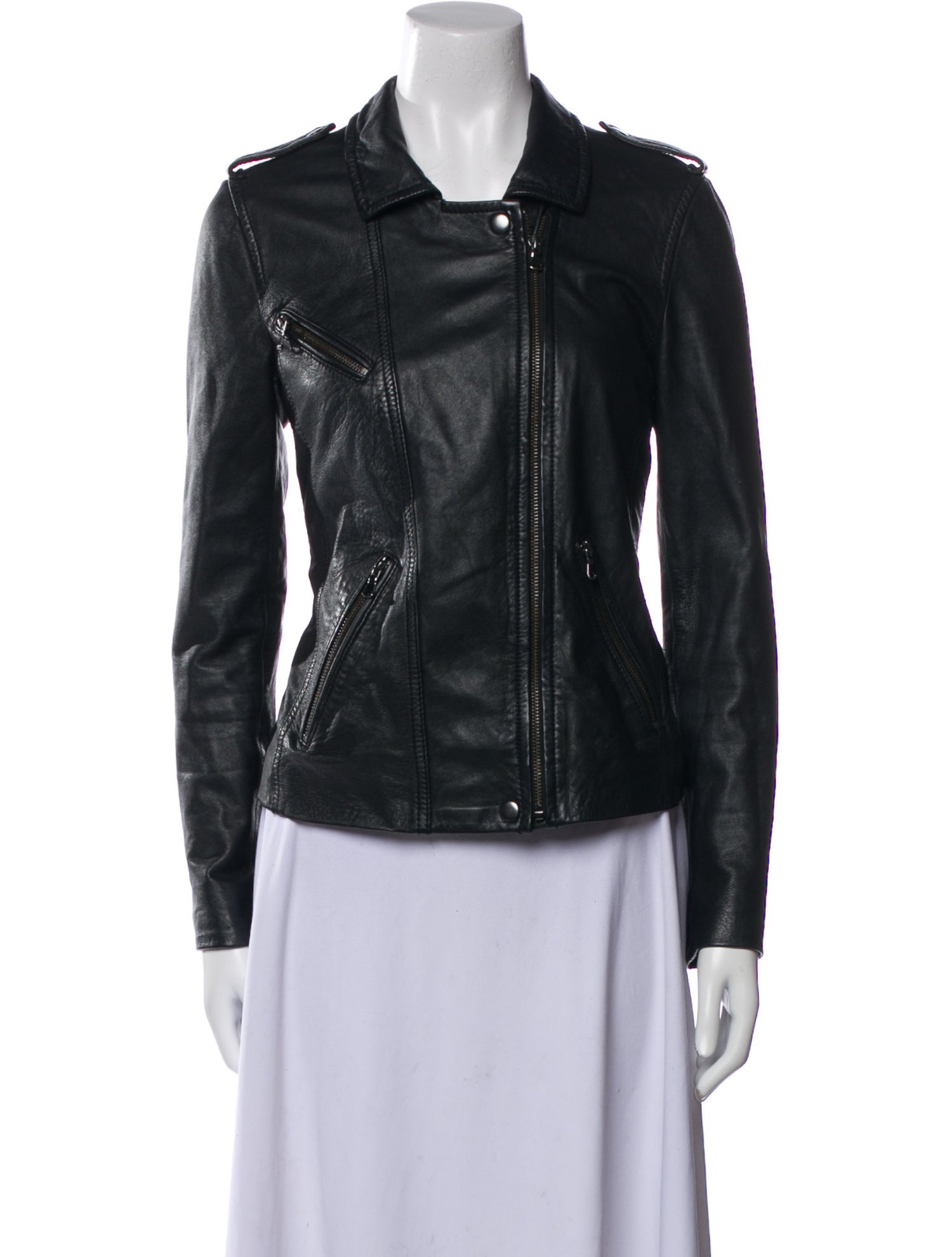 Rebecca Taylor Leather Biker Jacket