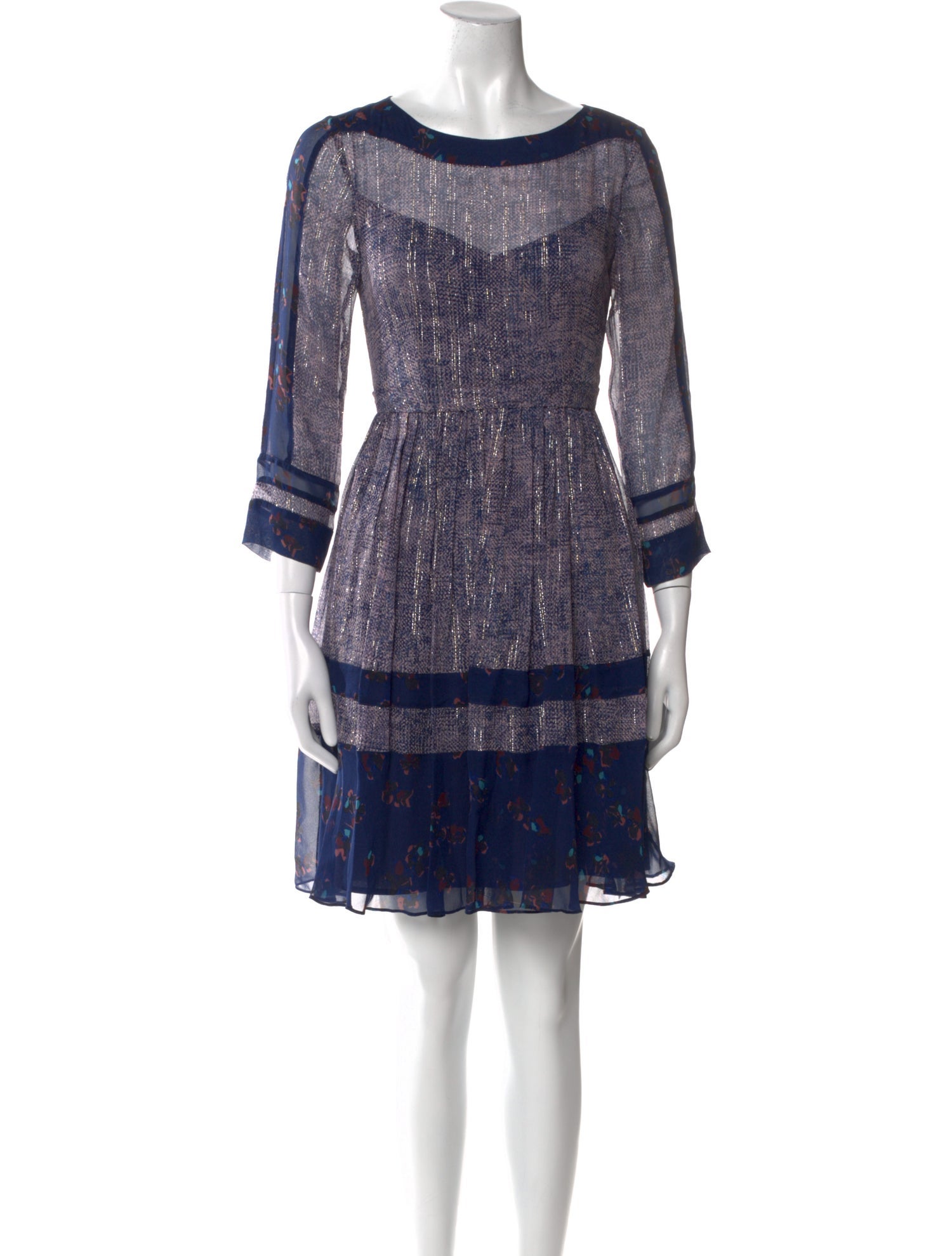 Rebecca Taylor Silk Mini Dress