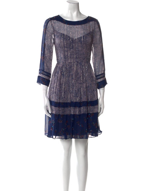 Rebecca Taylor Silk Mini Dress