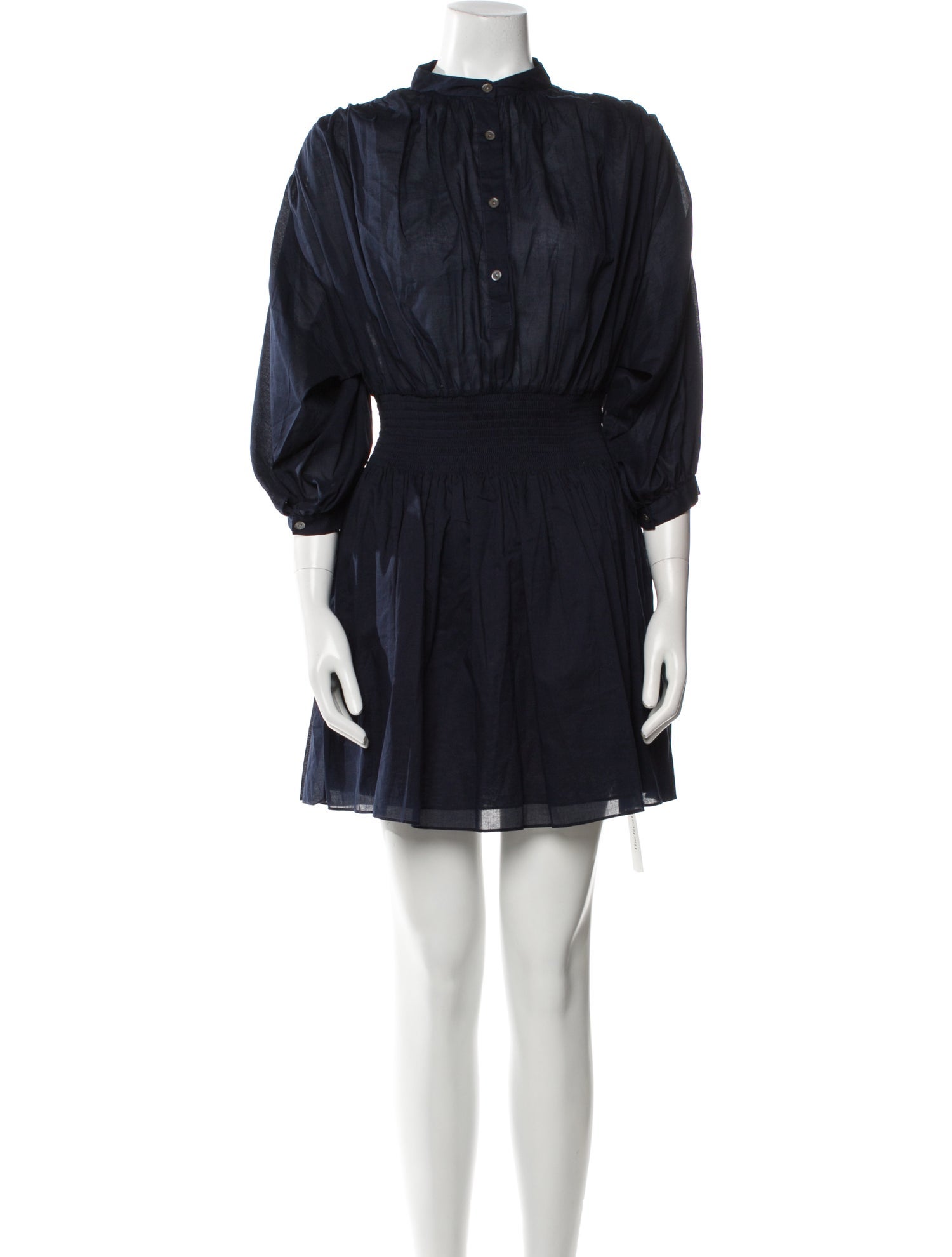 Rebecca Taylor Mock Neck Mini Dress