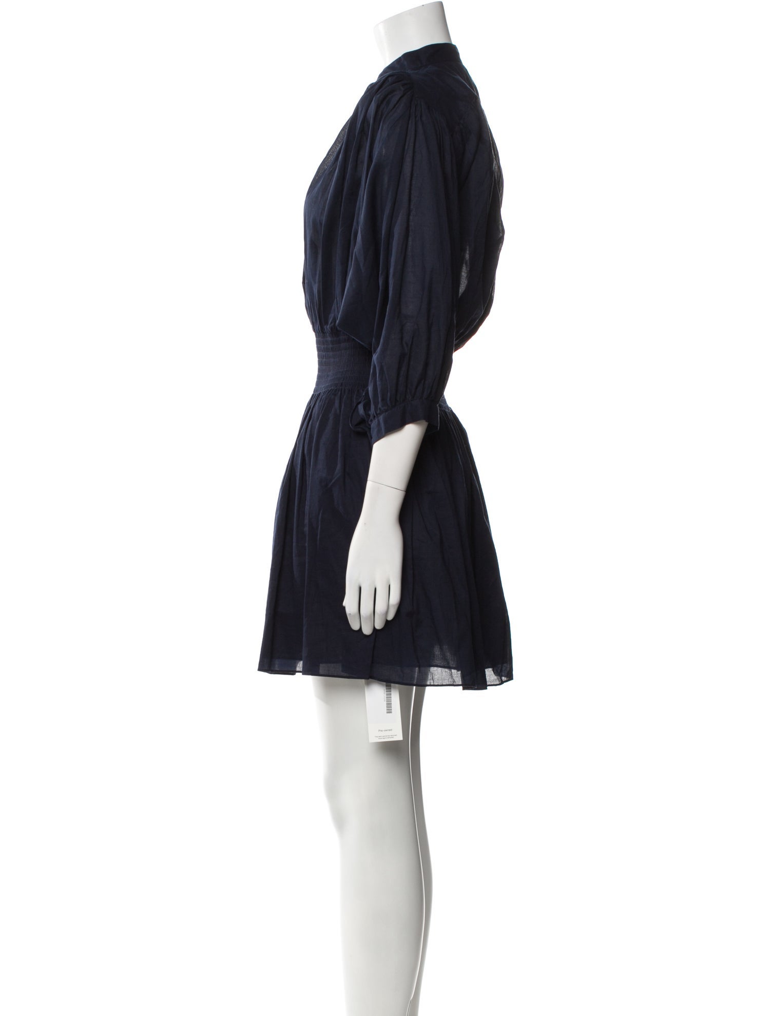 Rebecca Taylor Mock Neck Mini Dress