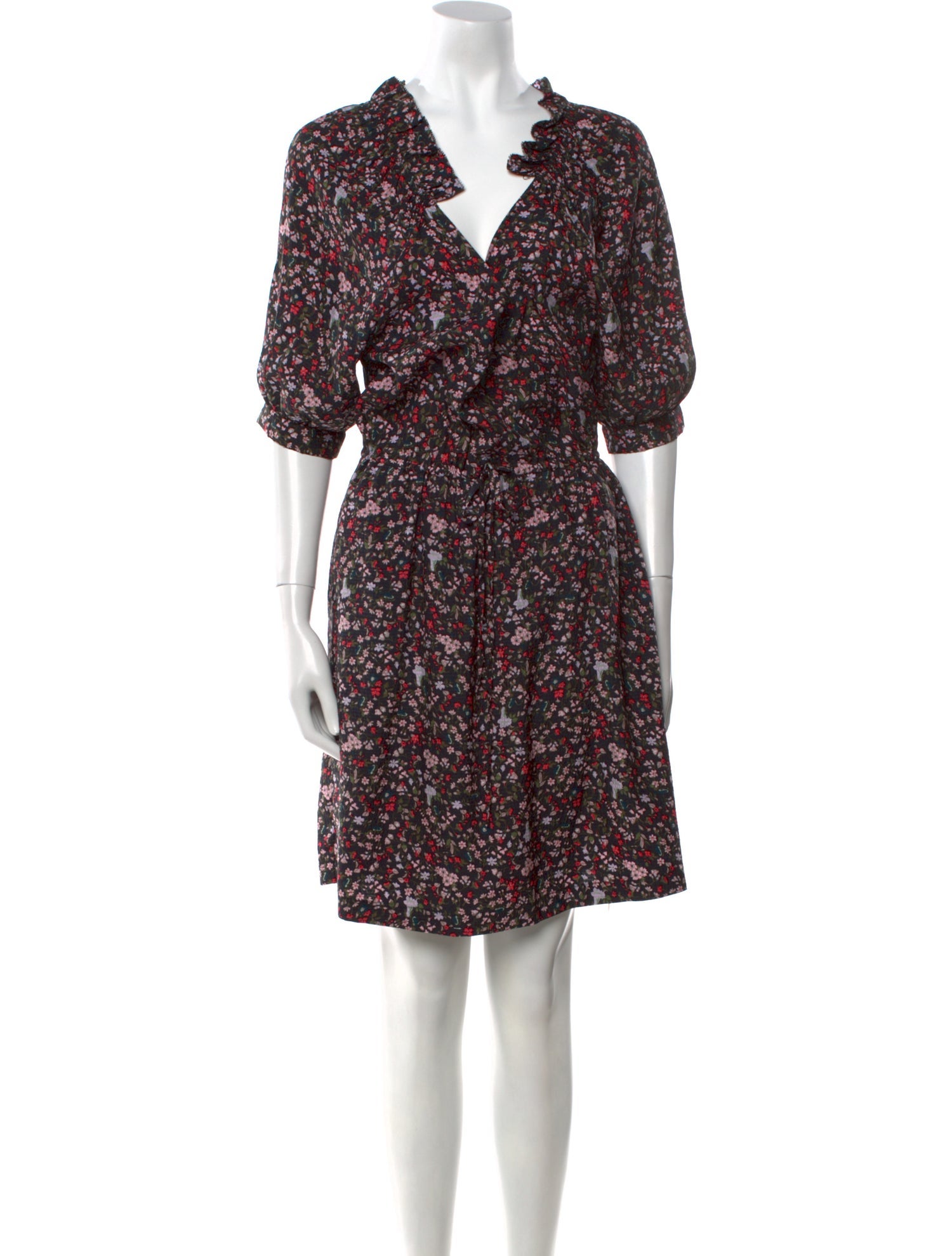 Rebecca Taylor Silk Knee-Length Dress