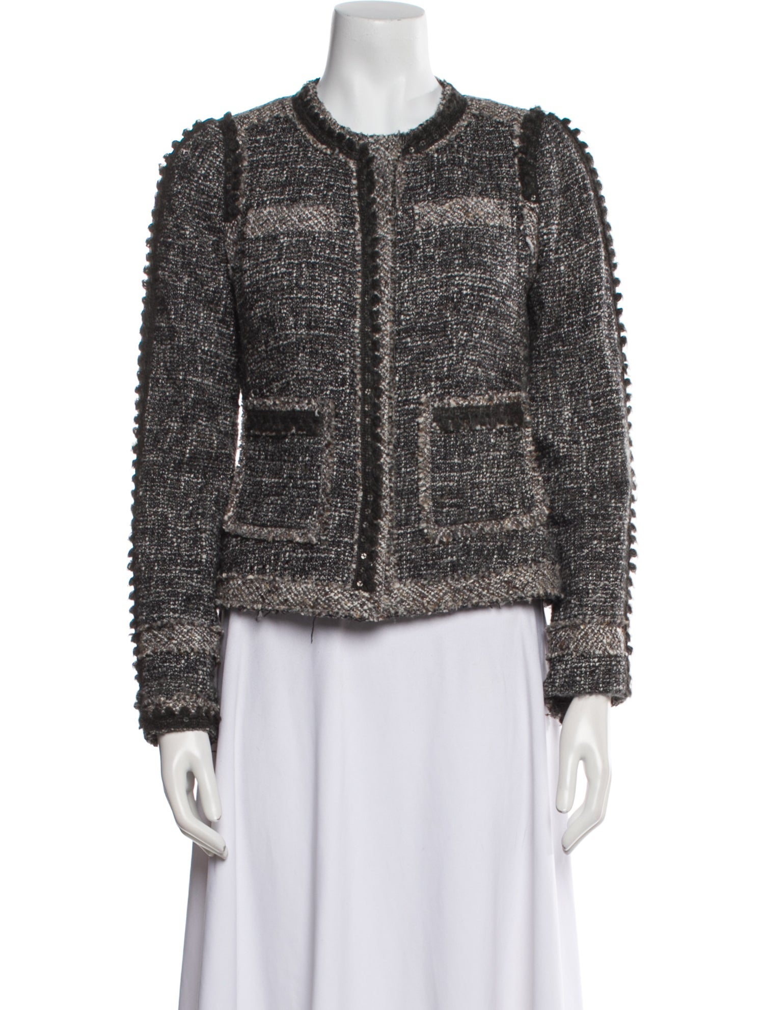 Rebecca Taylor Tweed Pattern Evening Jacket