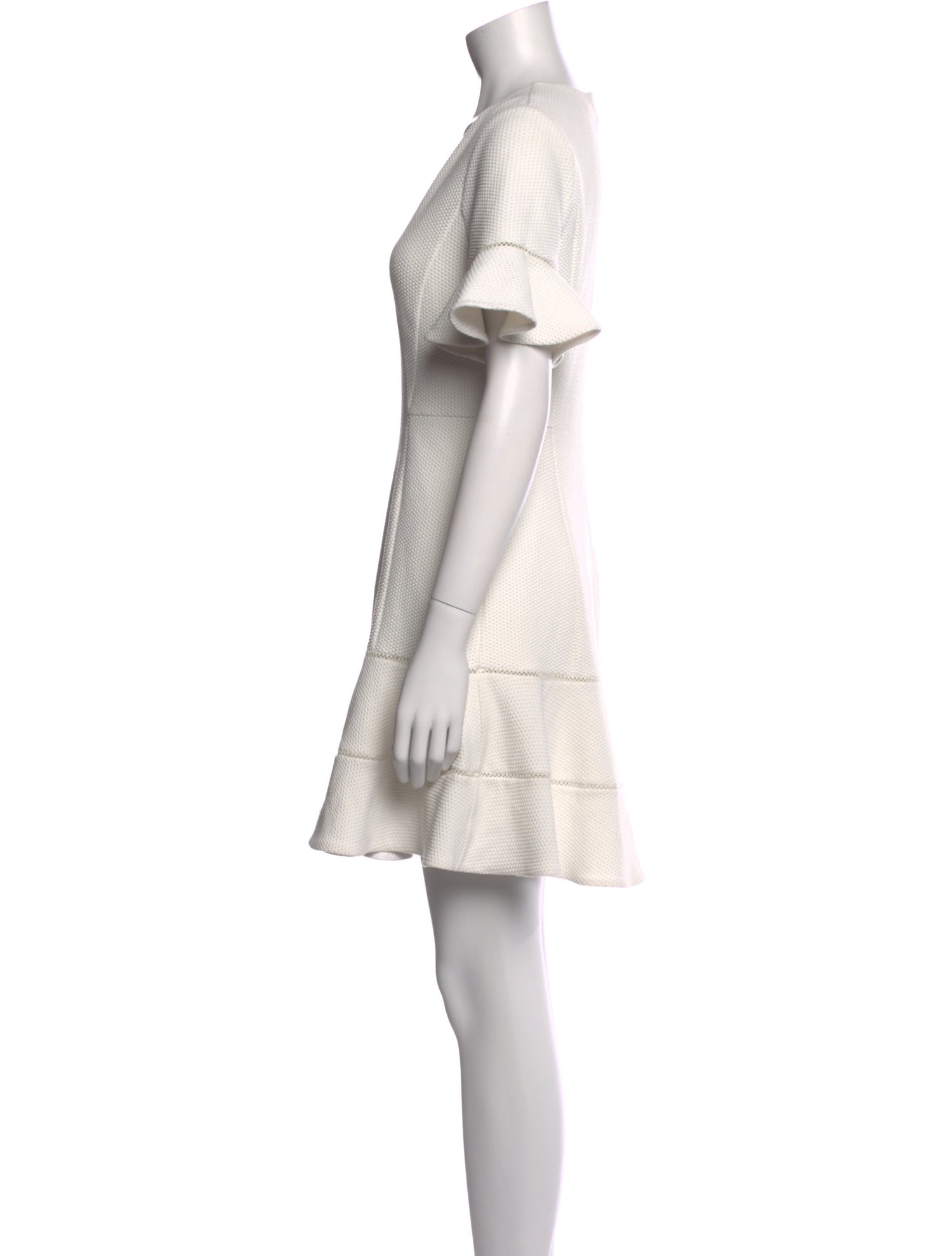 Rebecca Taylor V-Neck Mini Dress