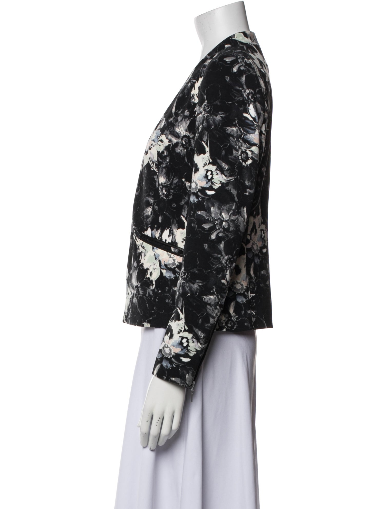 Rebecca Taylor Floral Print Evening Jacket