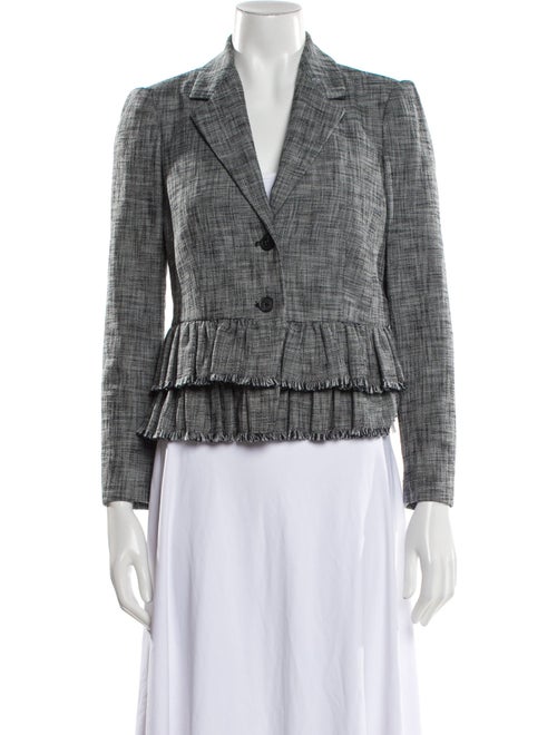 Rebecca Taylor Tweed Pattern Blazer