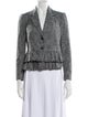 Rebecca Taylor Tweed Pattern Blazer