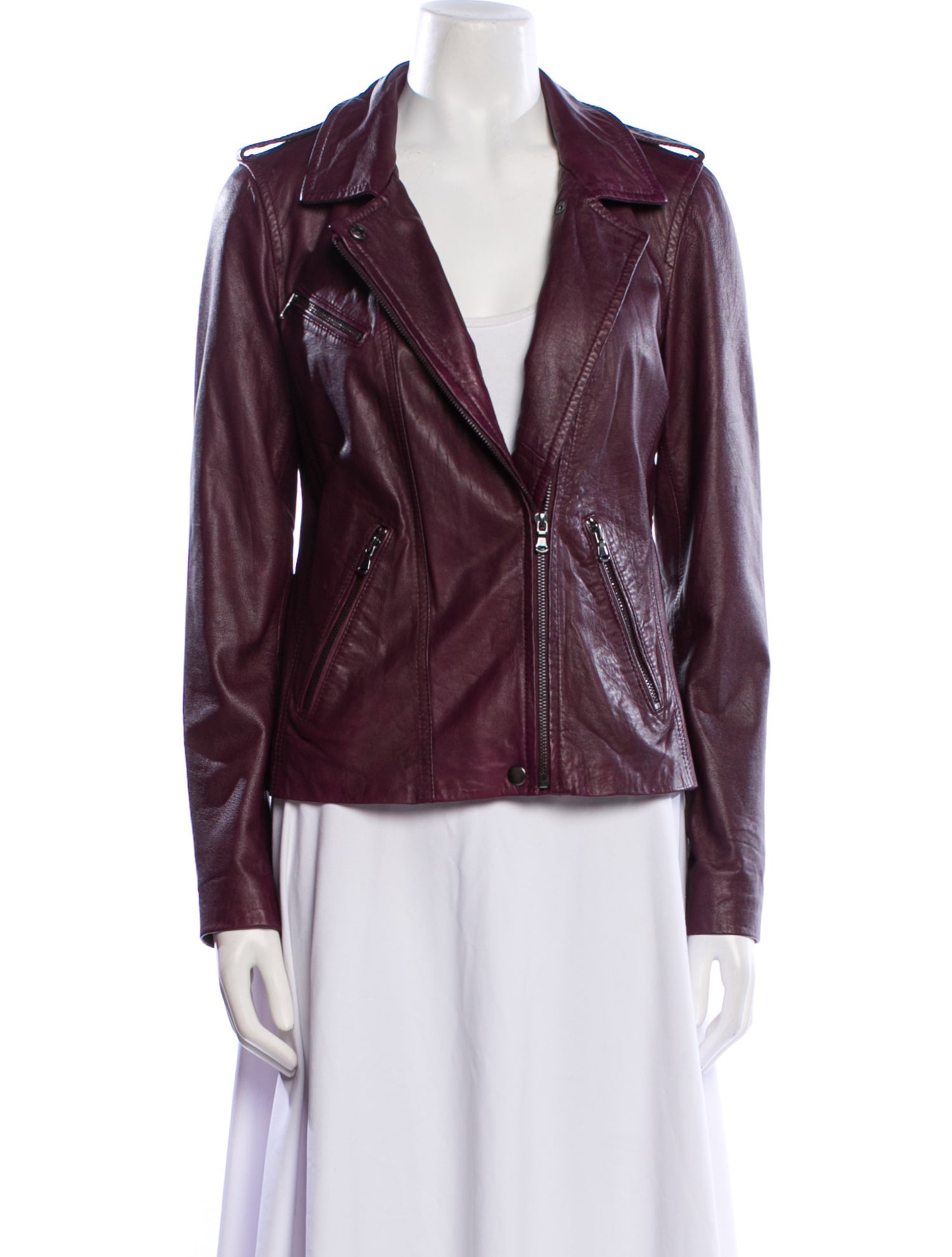Rebecca Taylor Leather Biker Jacket
