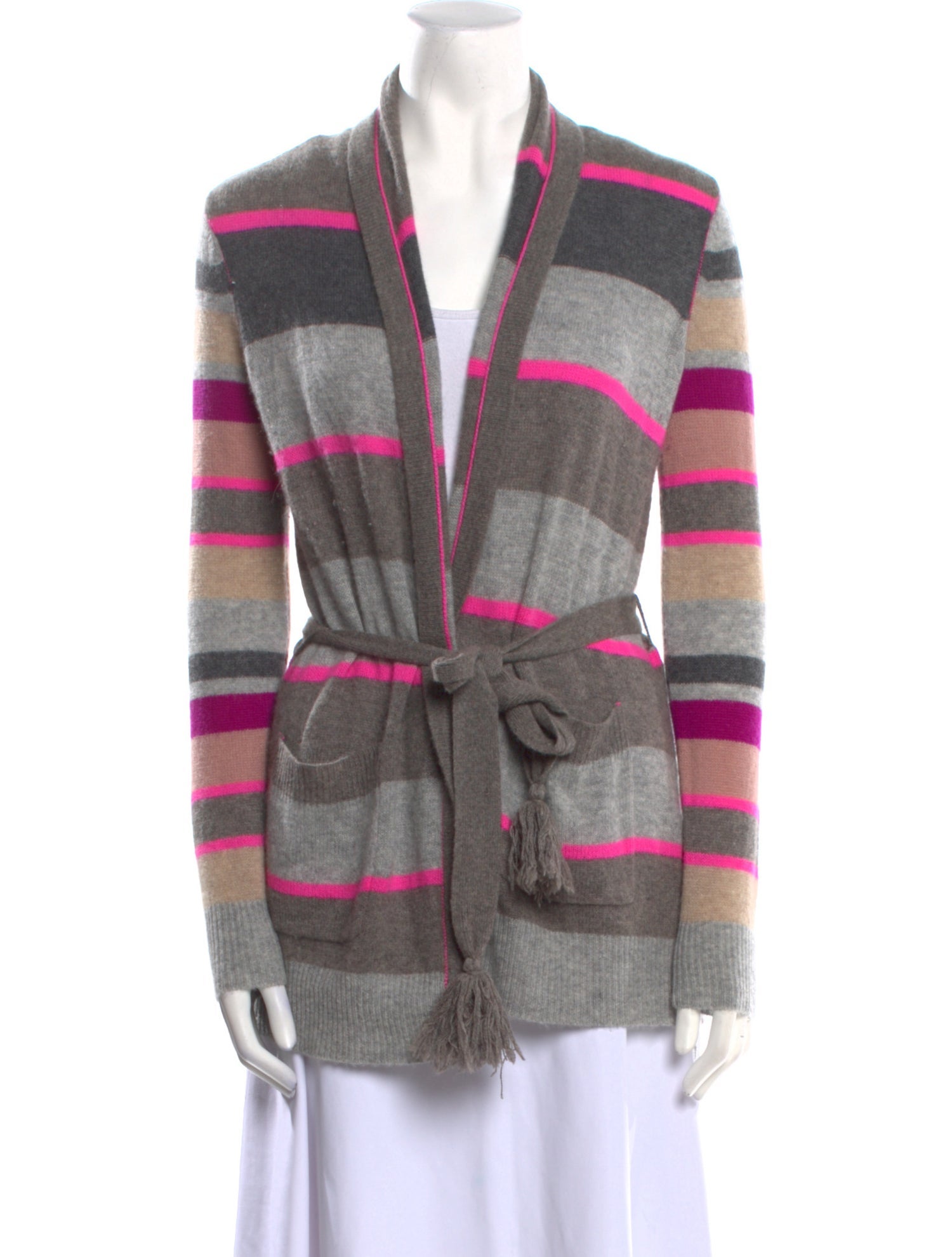 Rebecca Taylor Cashmere Striped Sweater