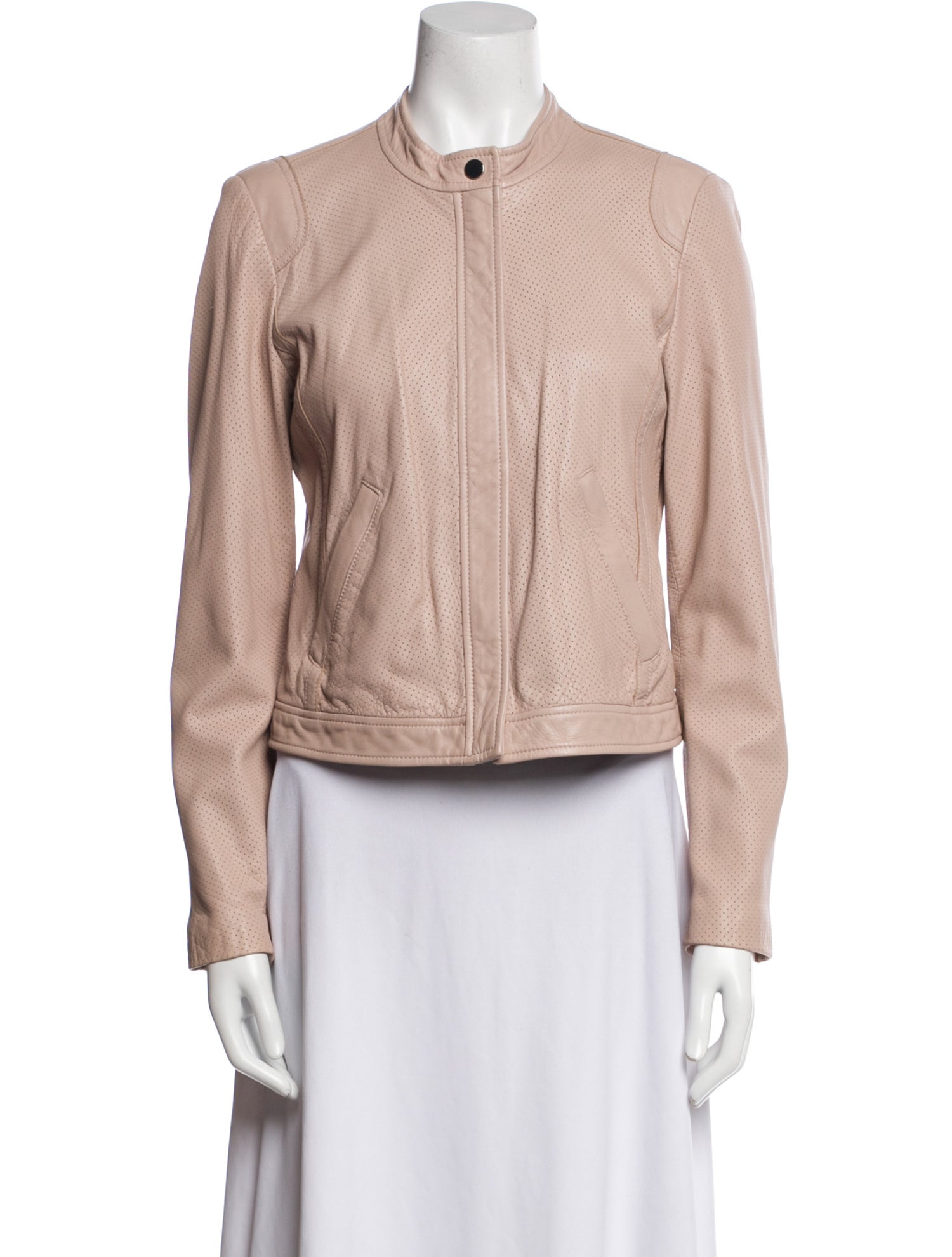 Rebecca Taylor Lamb Leather Biker Jacket