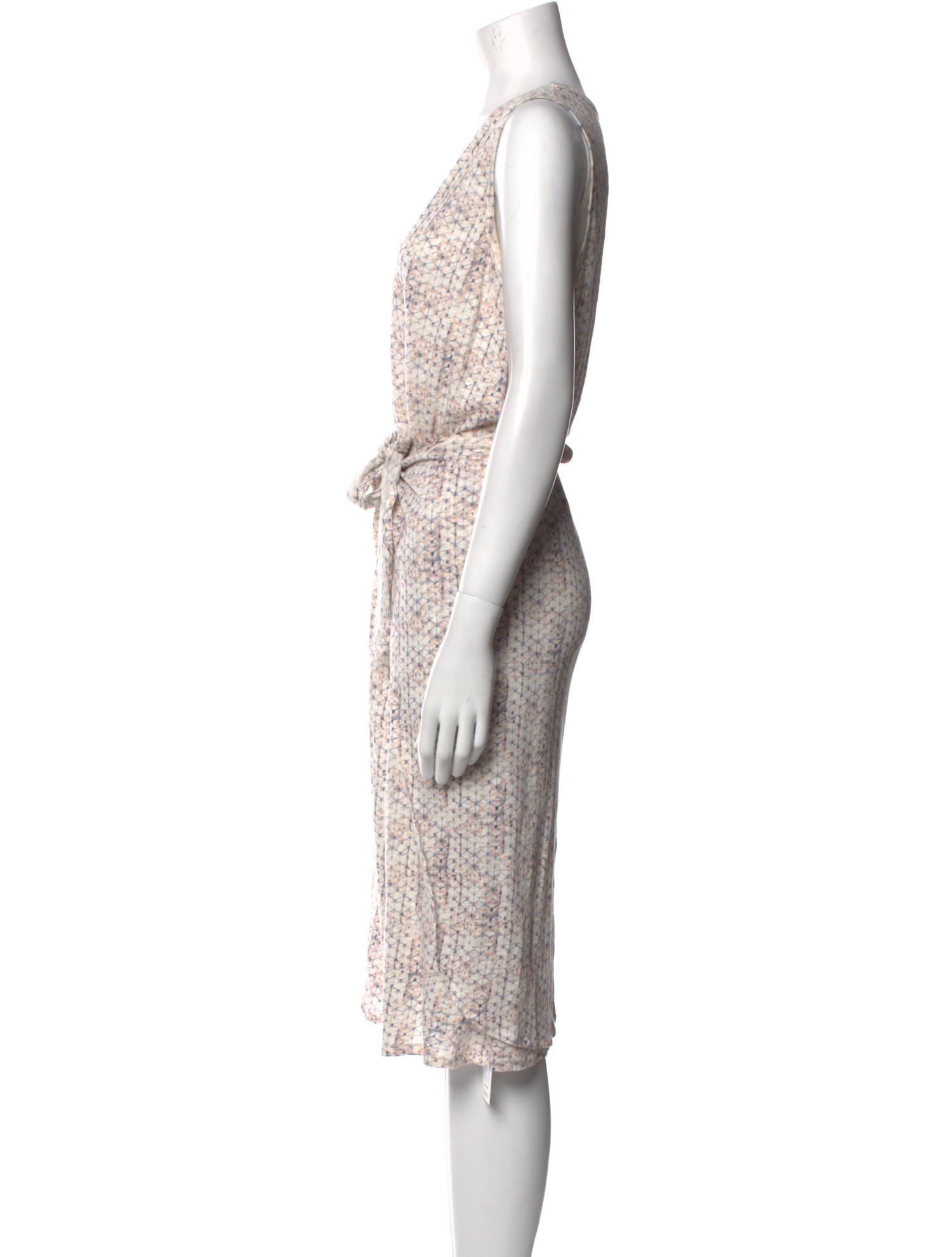 Rebecca Taylor Linen Midi Length Dress