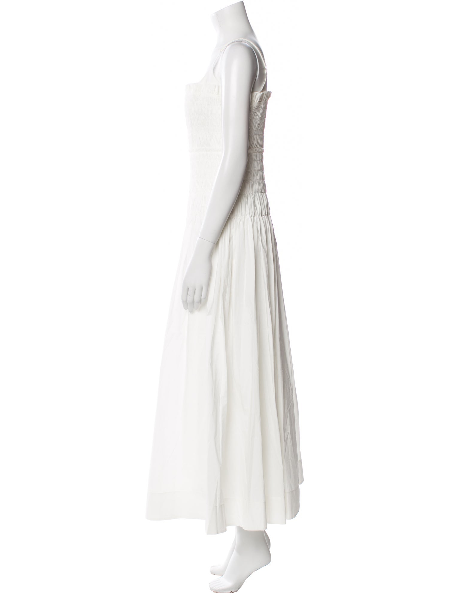 Rebecca Taylor Square Neckline Long Dress