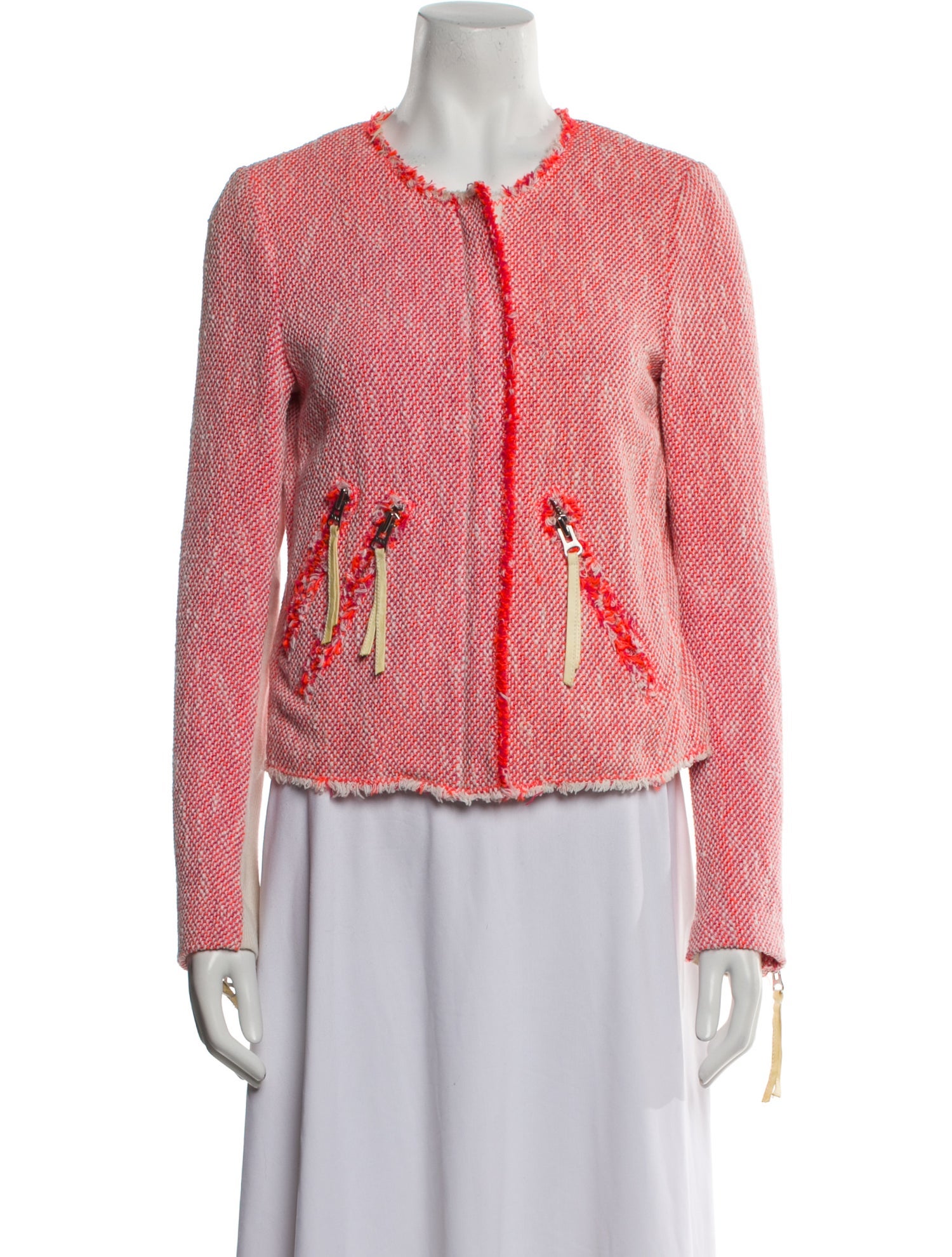 Rebecca Taylor Tweed Pattern Jacket