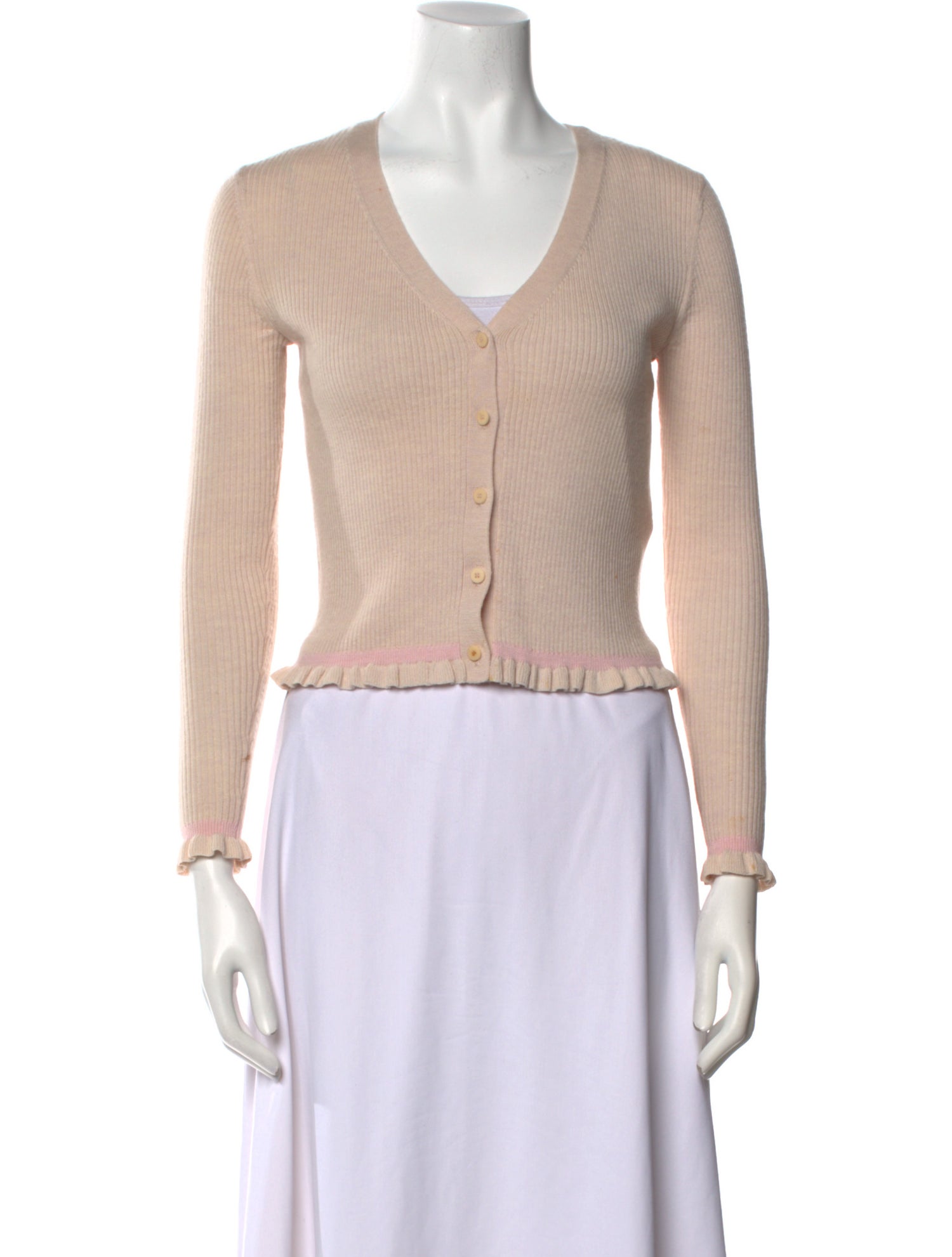 Rebecca Taylor Wool V-Neck Sweater