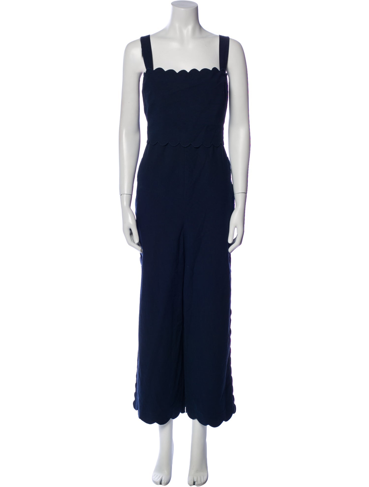 Rebecca Taylor Square Neckline Jumpsuit