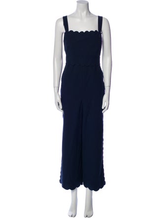 Rebecca Taylor Square Neckline Jumpsuit