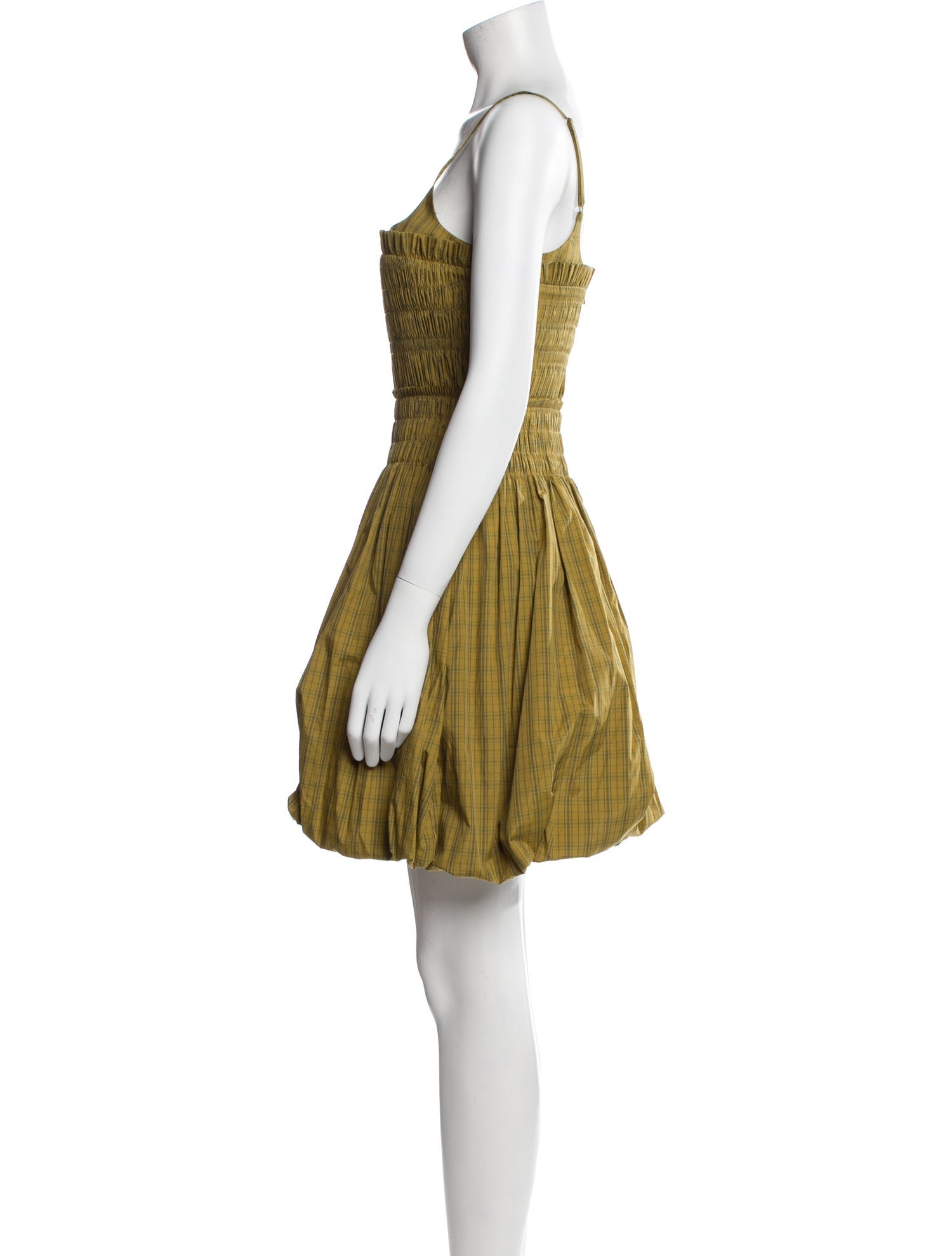 Rebecca Taylor Square Neckline Mini Dress