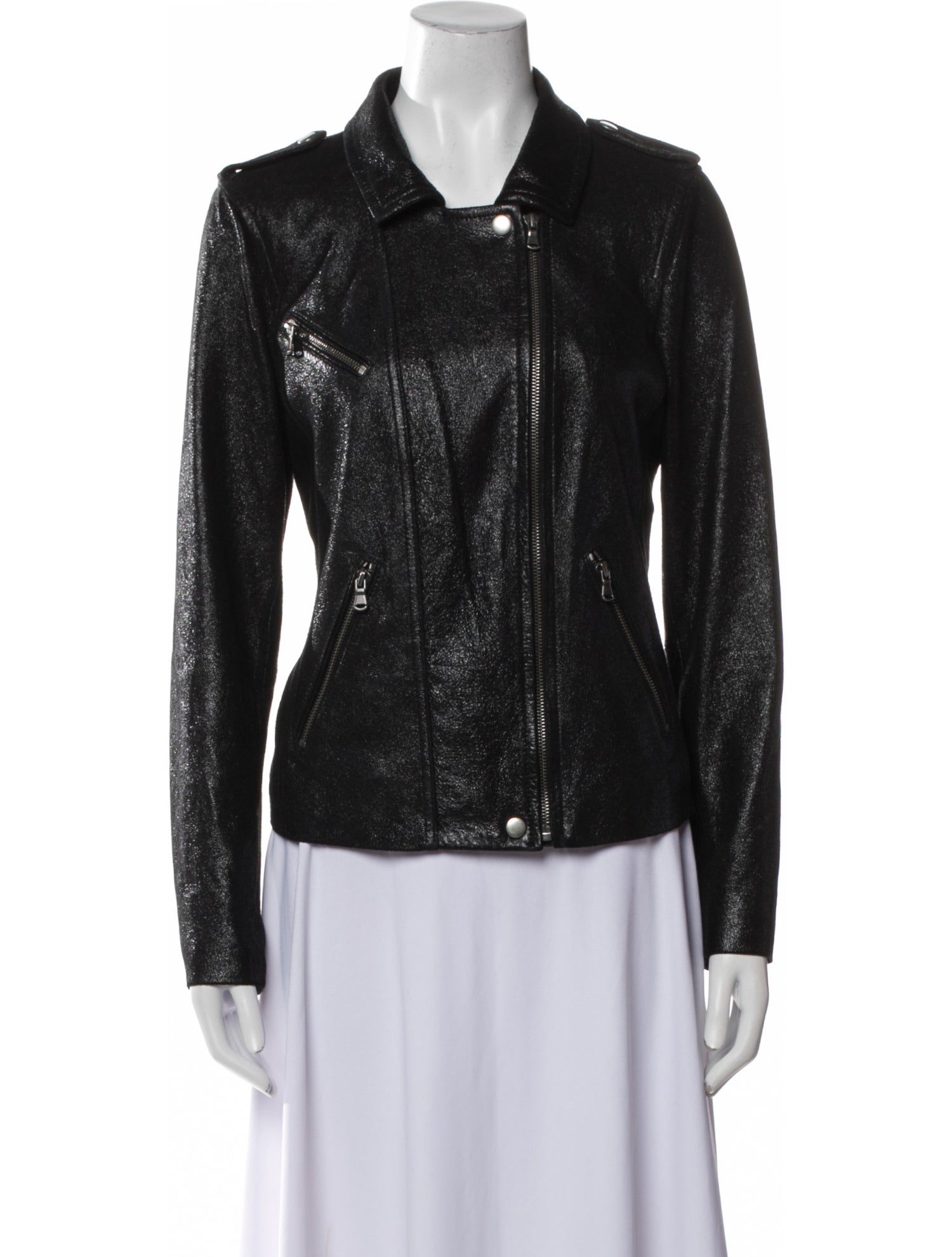 Rebecca Taylor Leather Biker Jacket w/ Tags