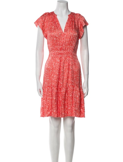 Rebecca Taylor Printed Knee-Length Dress