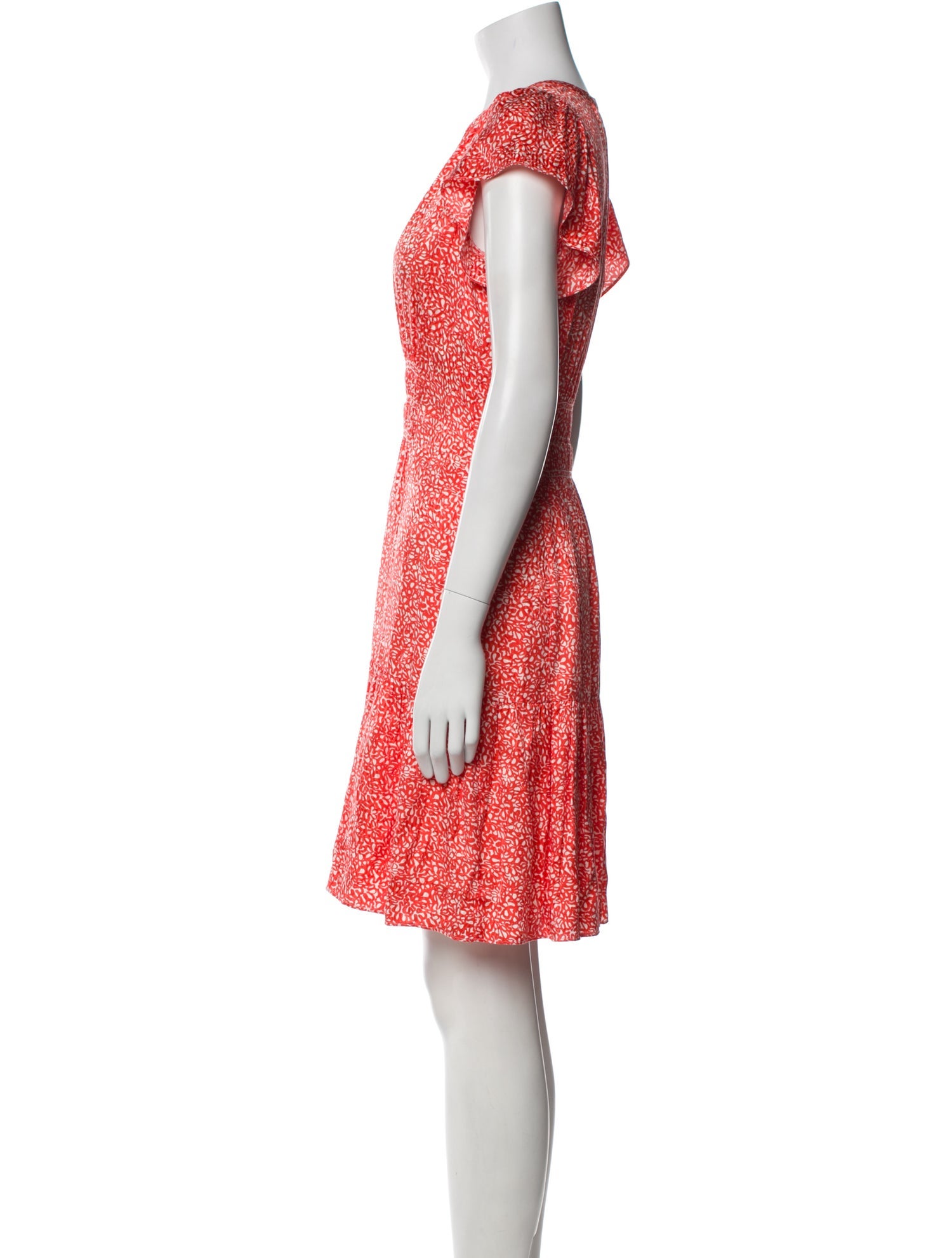 Rebecca Taylor Printed Knee-Length Dress