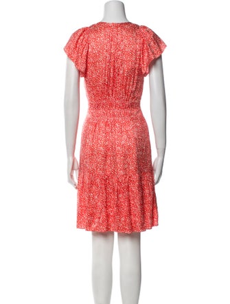 Rebecca Taylor Printed Knee-Length Dress