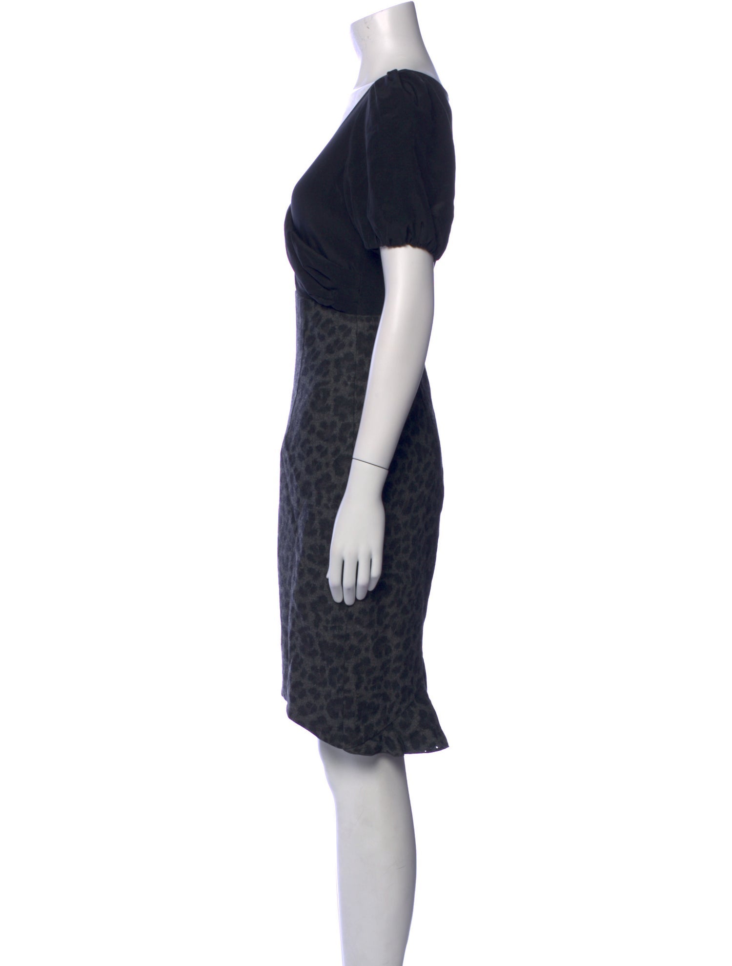 Rebecca Taylor Wool Knee-Length Dress