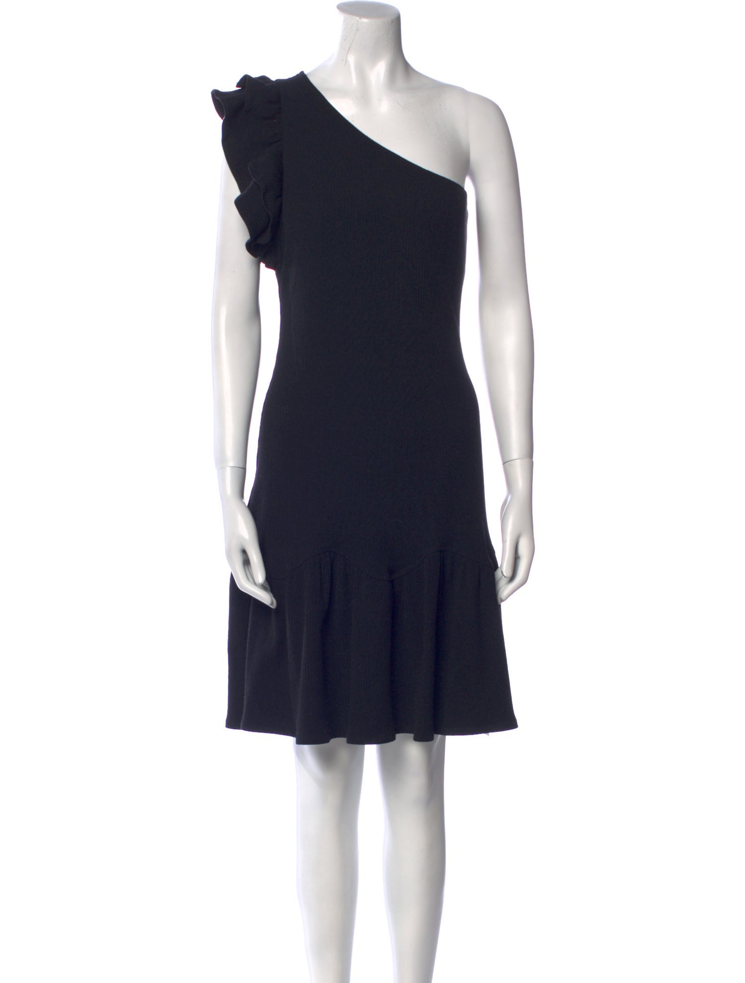 Rebecca Taylor One-Shoulder Knee-Length Dress