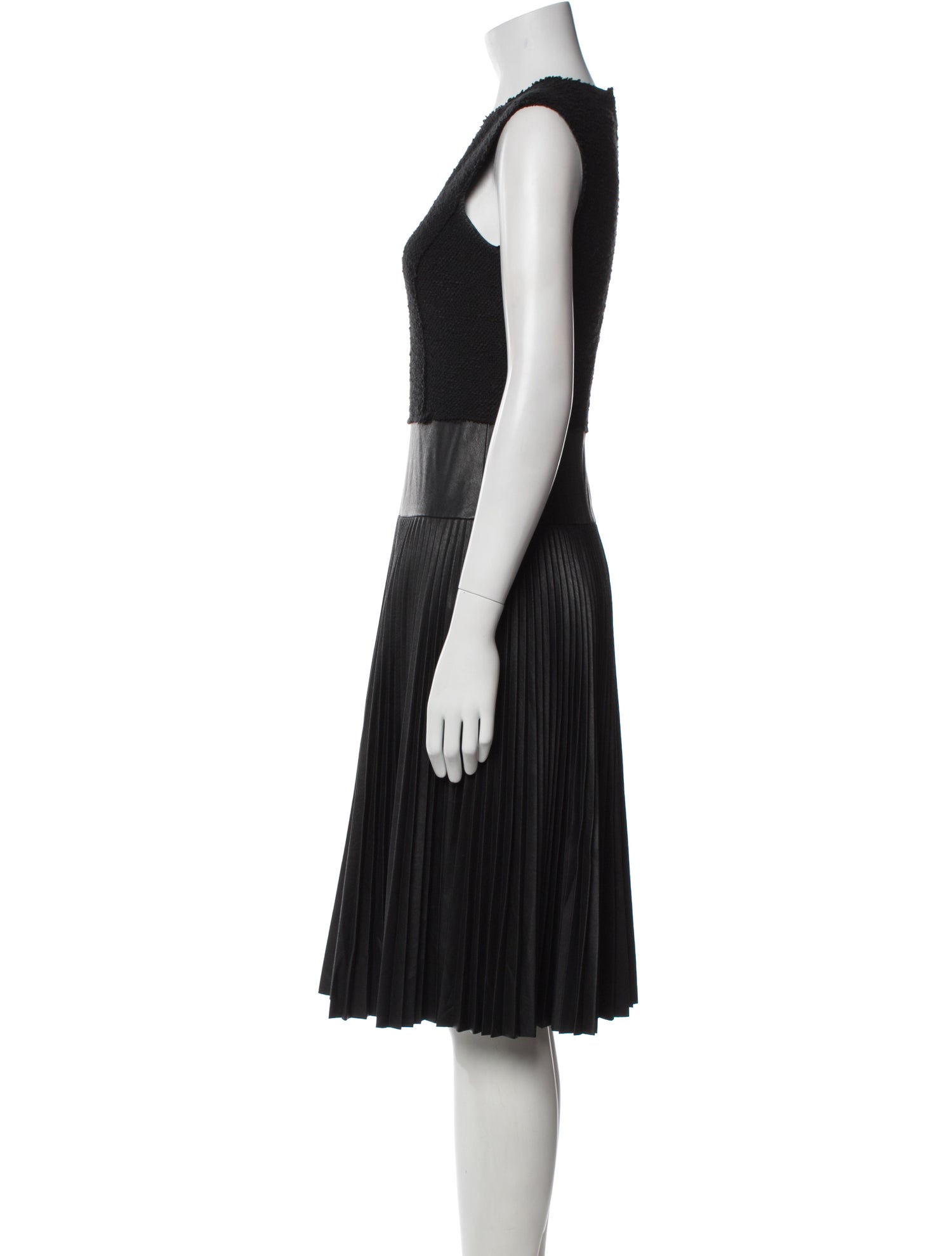 Rebecca Taylor V-Neck Knee-Length Dress